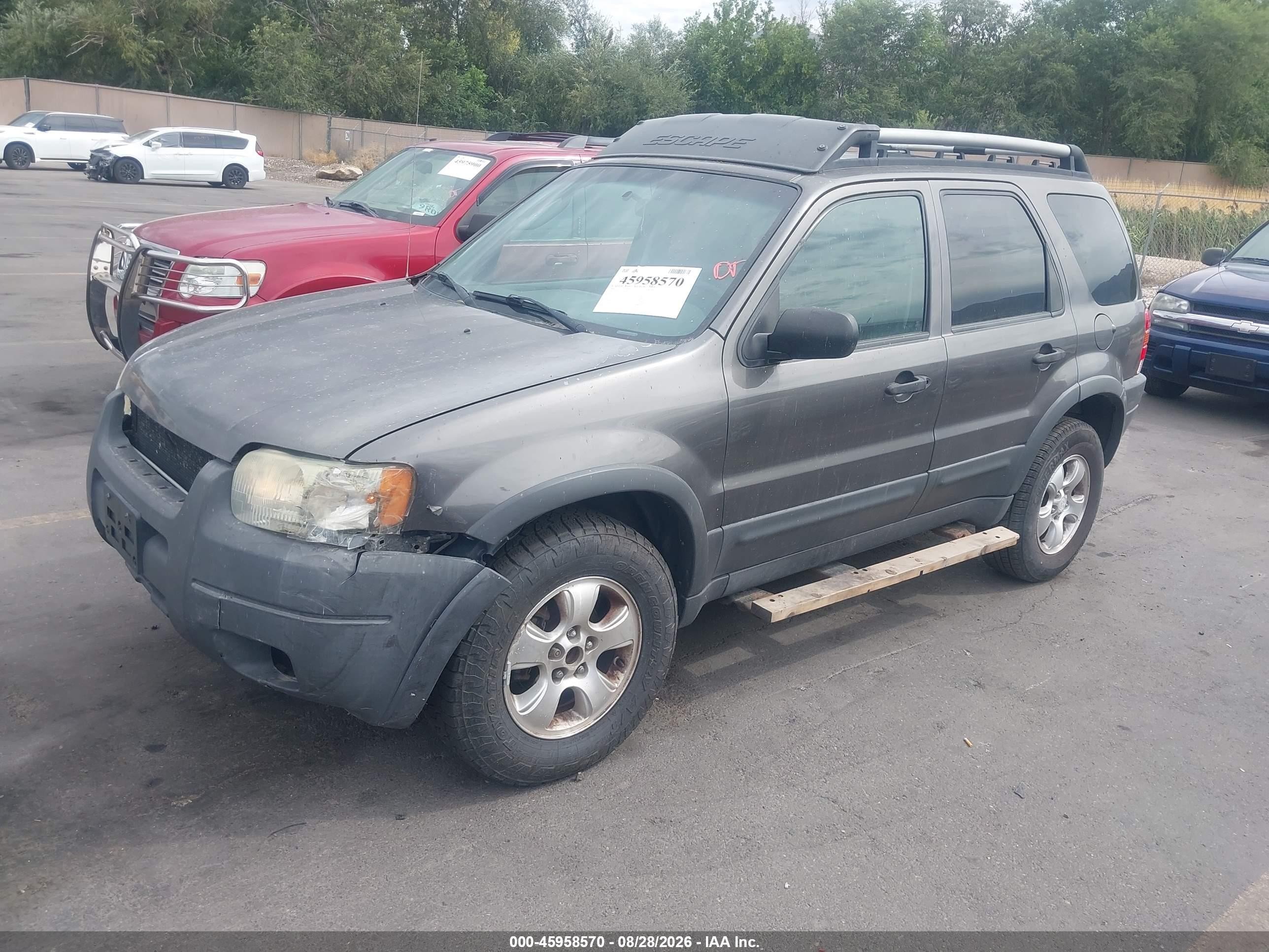 2003 Ford Escape Xlt Gray vin: 1FMCU93193KB54771