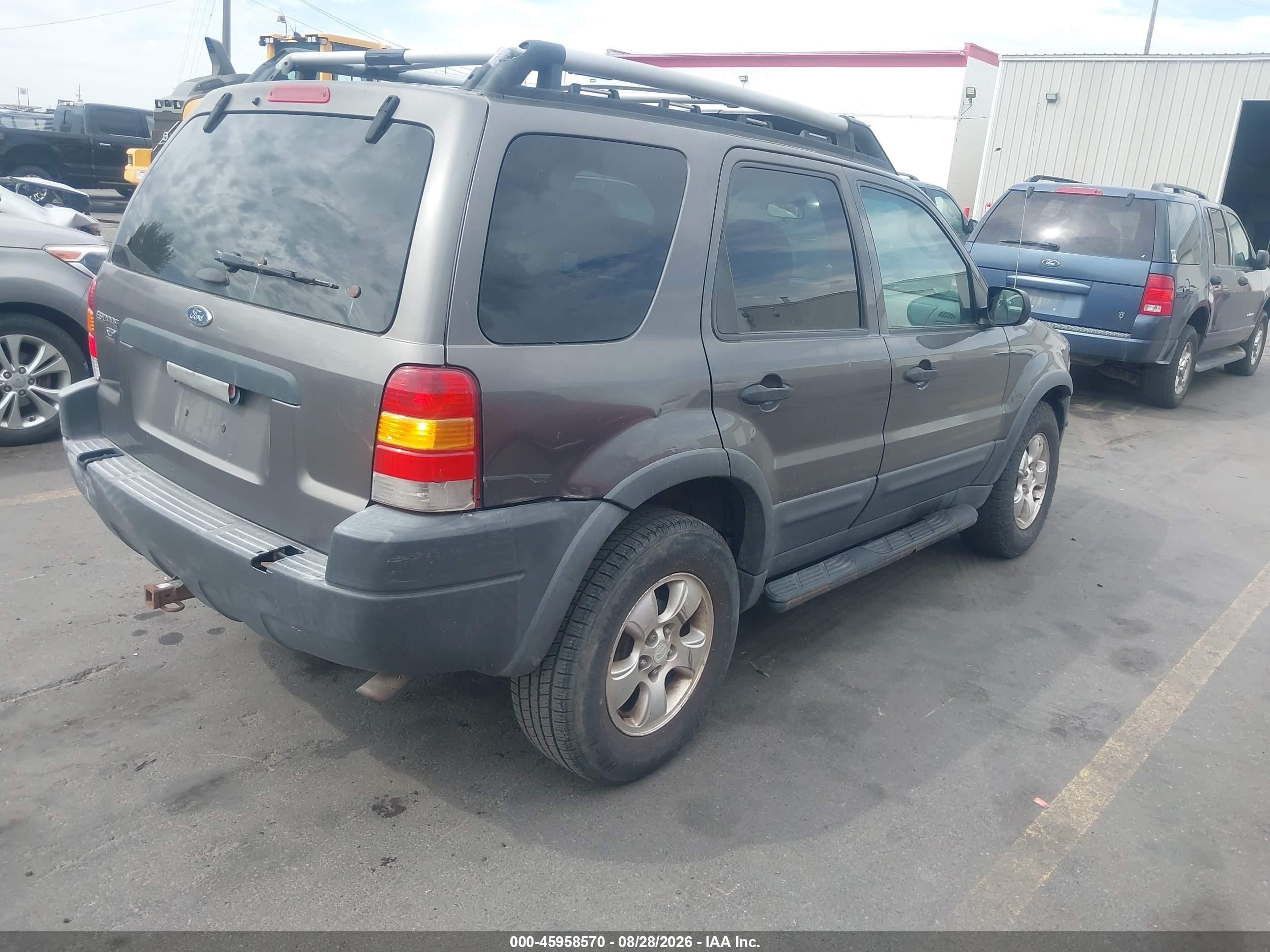 2003 Ford Escape Xlt Gray vin: 1FMCU93193KB54771