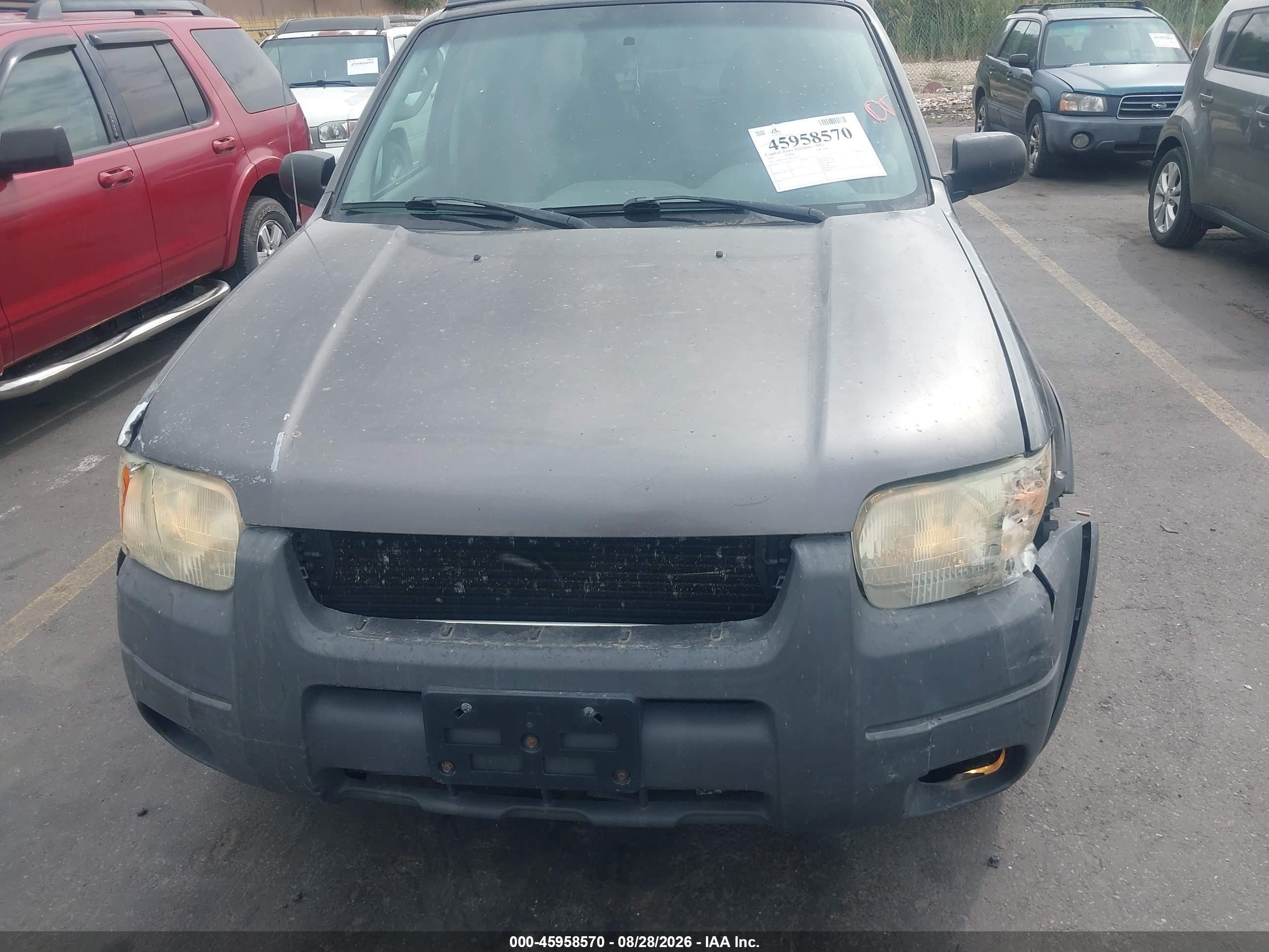 2003 Ford Escape Xlt Gray vin: 1FMCU93193KB54771