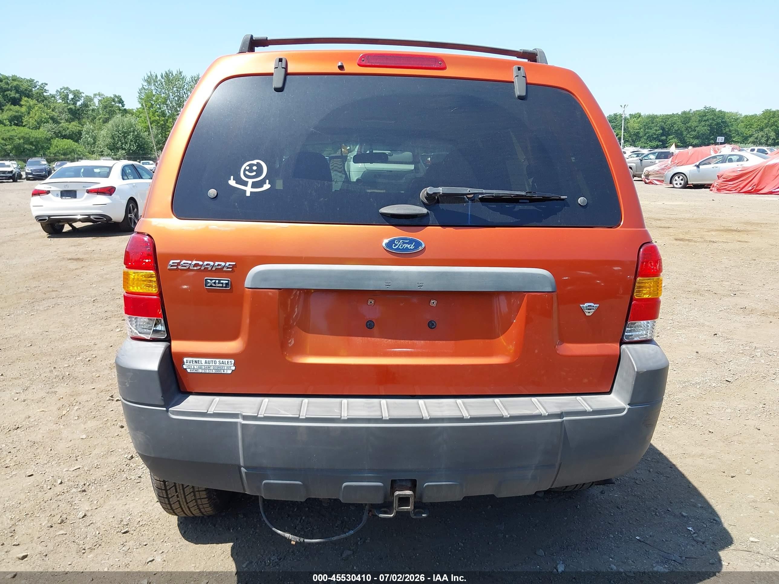 2006 Ford Escape Xlt/xlt Sport Orange vin: 1FMCU93196KB57030