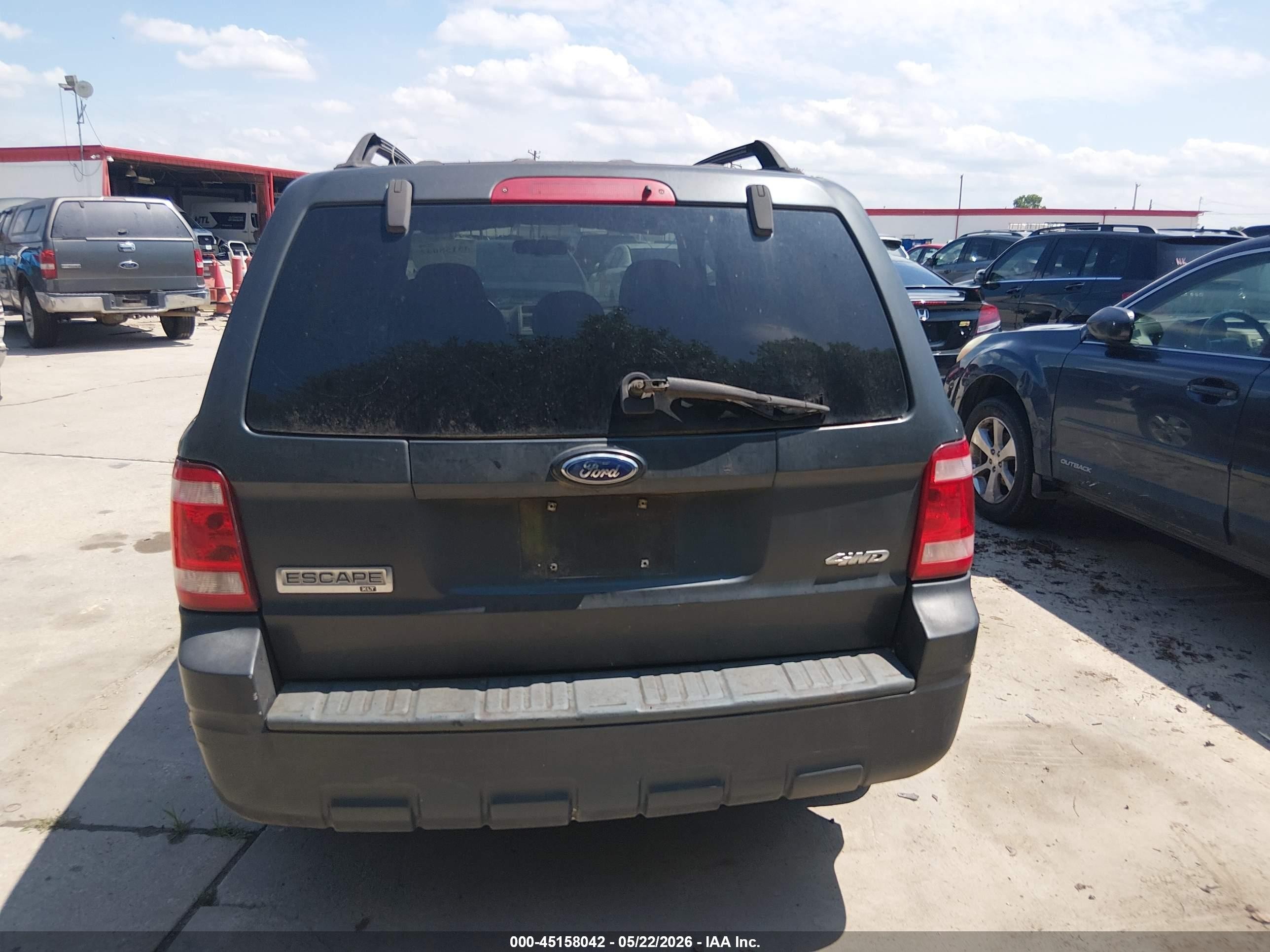2008 Ford Escape Xlt Blue vin: 1FMCU93198KA49963