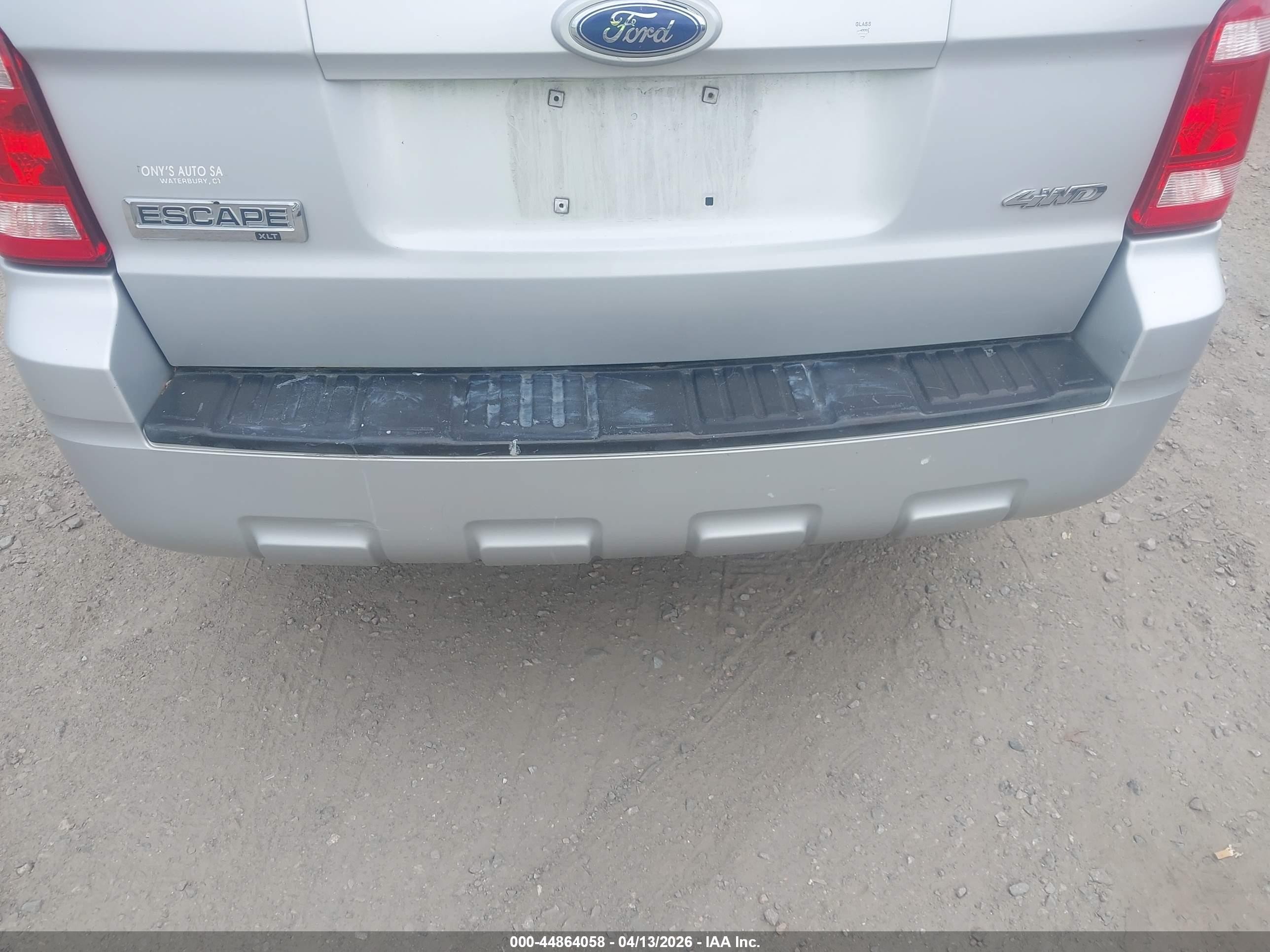 2008 Ford Escape Xlt Silver vin: 1FMCU93198KA67220