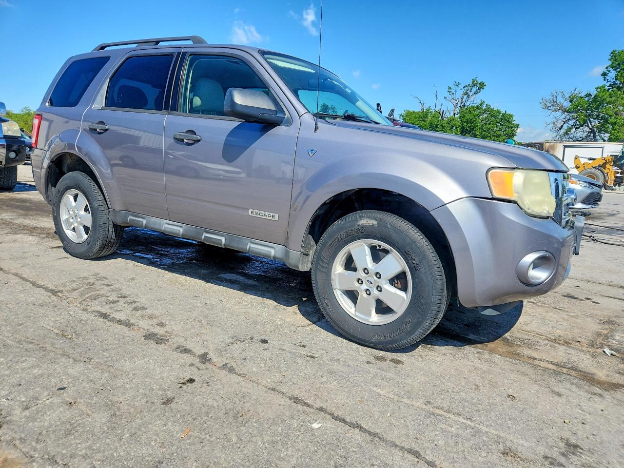 2008 Ford Escape Xlt Серый vin: 1FMCU93198KB58732