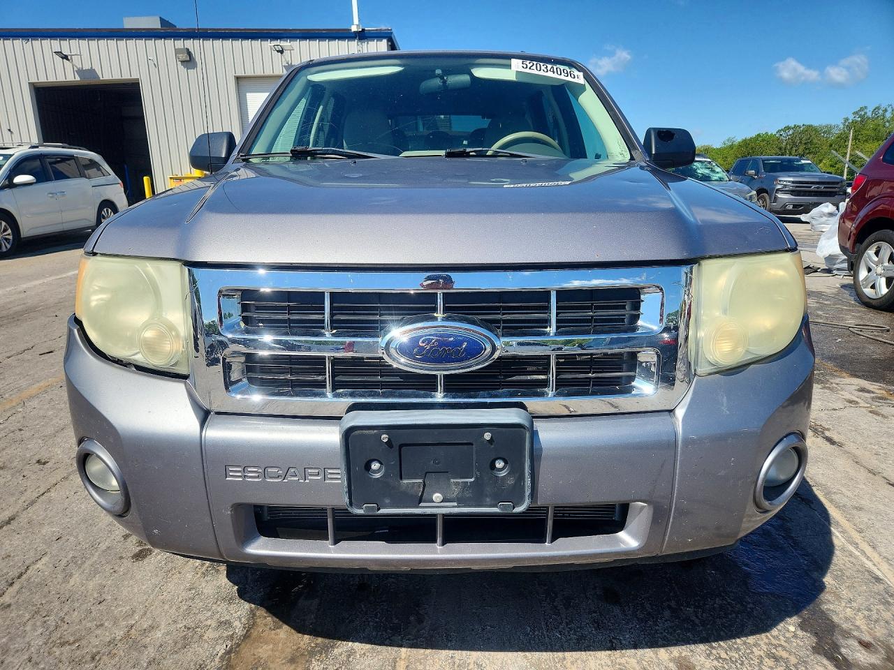2008 Ford Escape Xlt Серый vin: 1FMCU93198KB58732