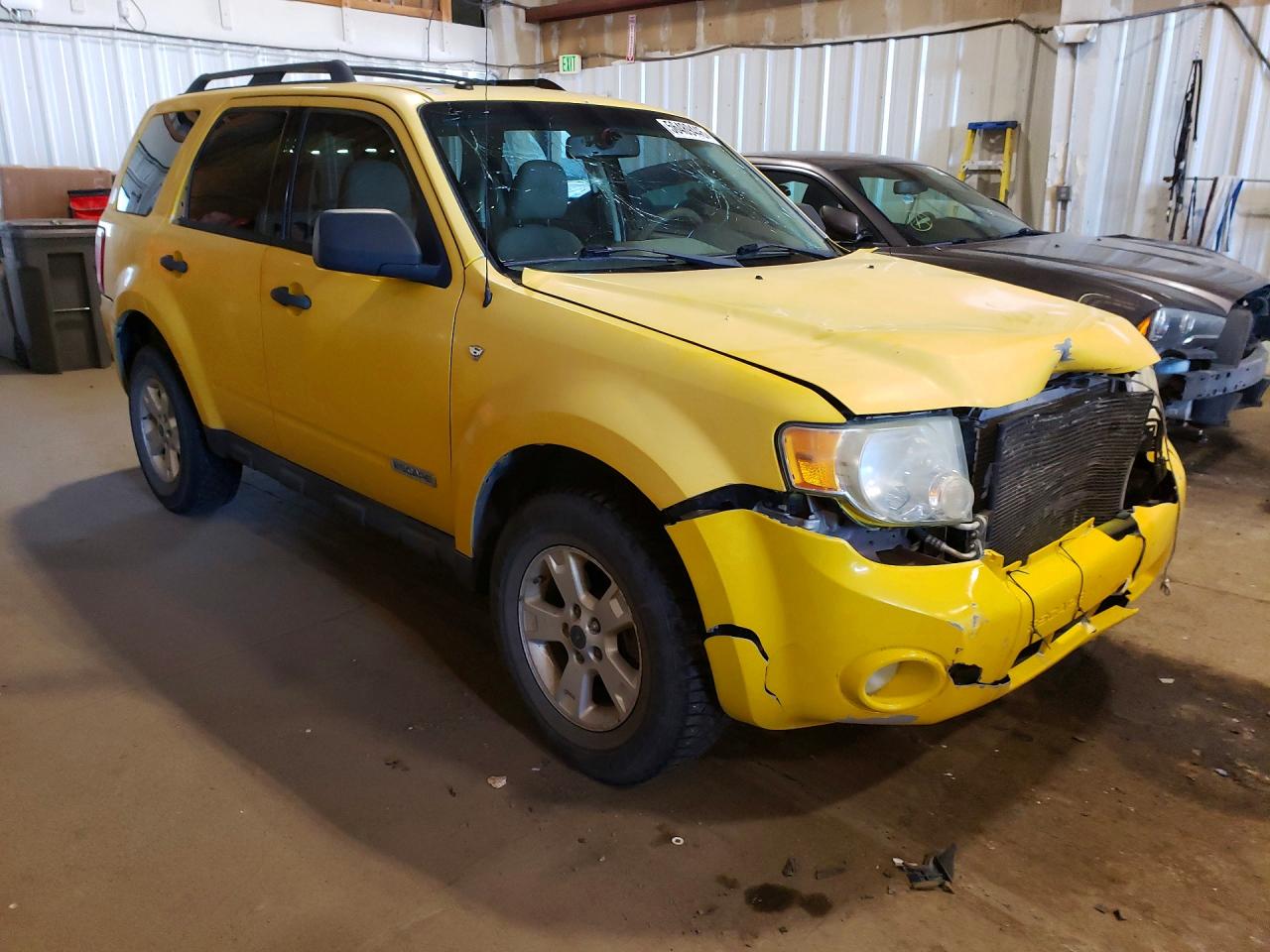 2008 Ford Escape Xlt Yellow vin: 1FMCU93198KC82404