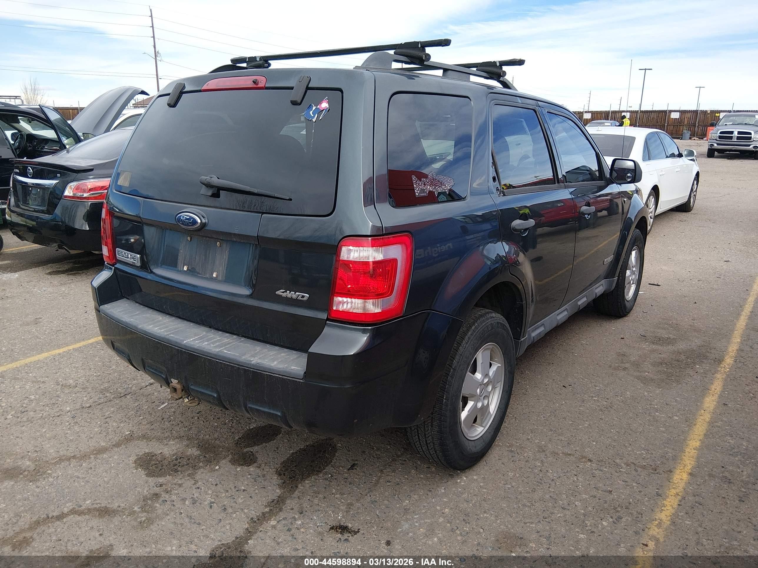 2008 Ford Escape Xlt Бирюзовый vin: 1FMCU93198KD42293