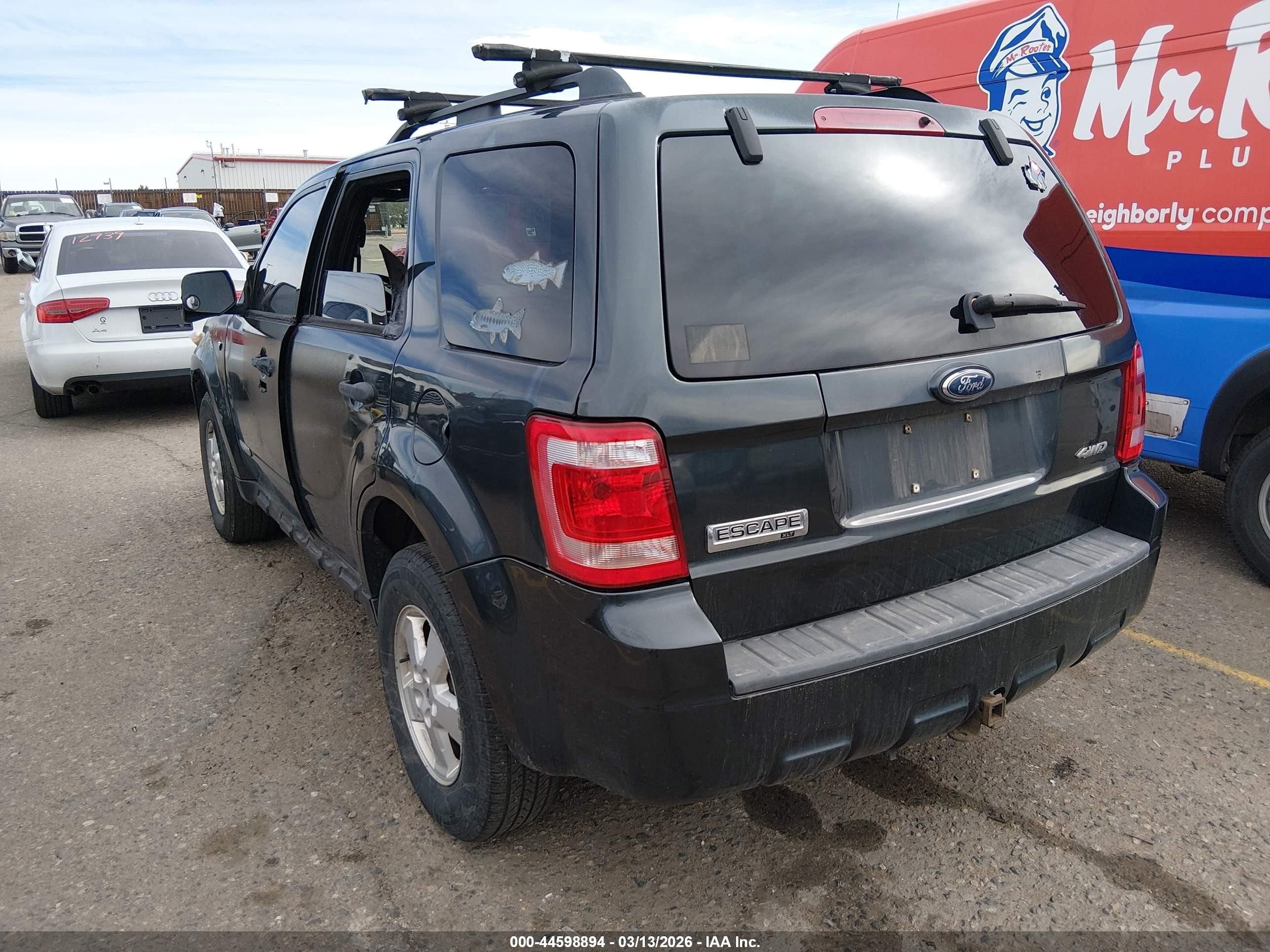 2008 Ford Escape Xlt Бирюзовый vin: 1FMCU93198KD42293