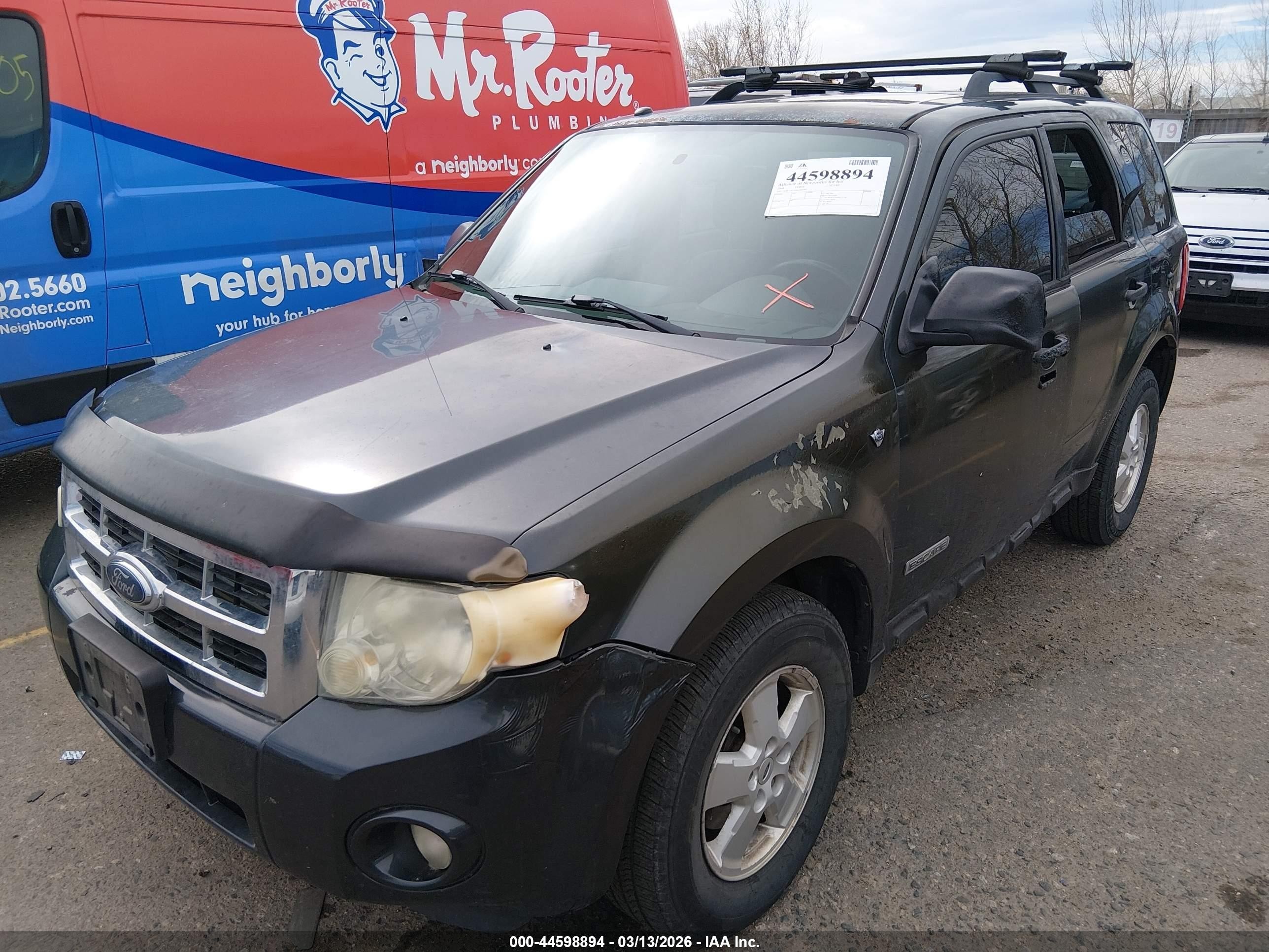 2008 Ford Escape Xlt Бирюзовый vin: 1FMCU93198KD42293