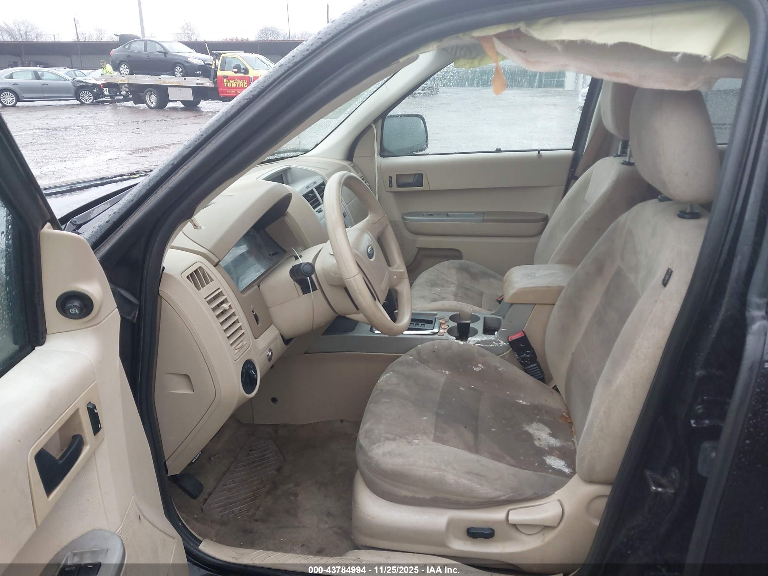 2008 Ford Escape Xlt Черный vin: 1FMCU93198KD98993