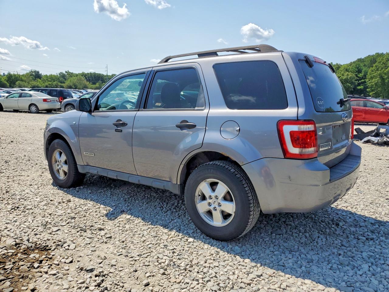 2008 Ford Escape Xlt Gray vin: 1FMCU93198KE51756