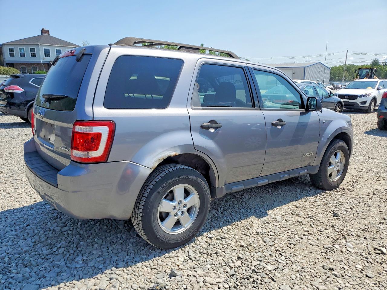 2008 Ford Escape Xlt Gray vin: 1FMCU93198KE51756