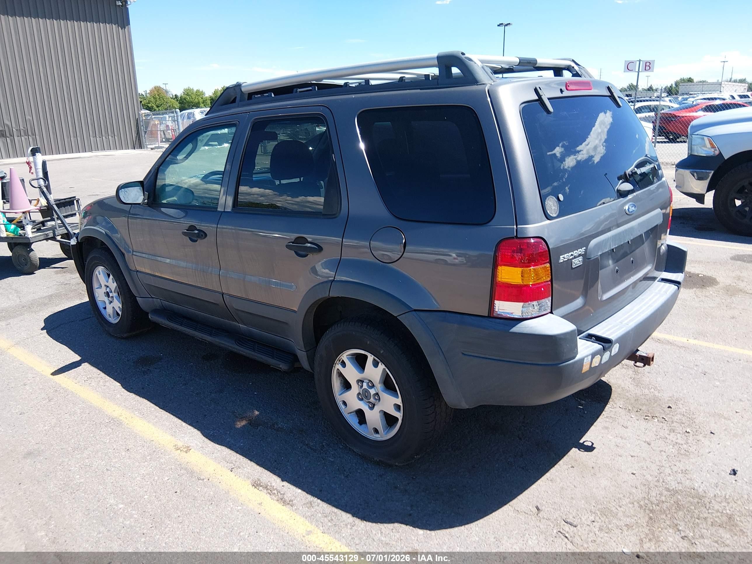 2003 Ford Escape Xlt Gray vin: 1FMCU931X3KA79174