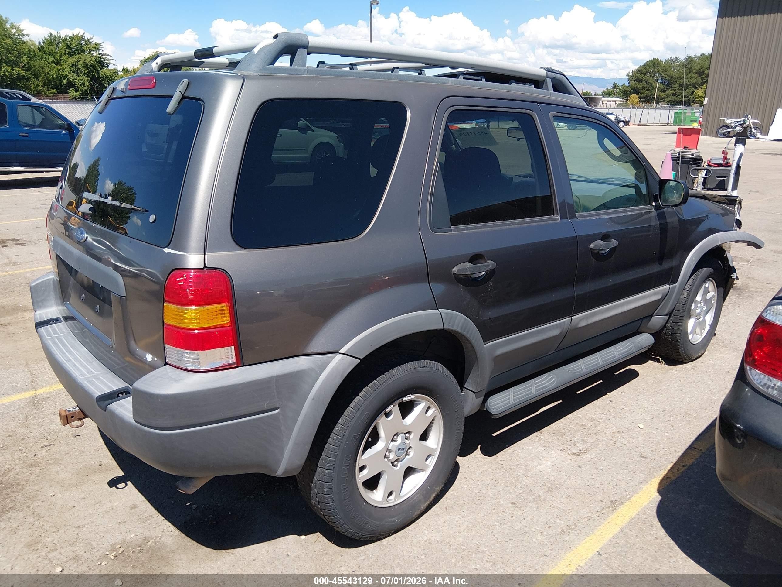 2003 Ford Escape Xlt Gray vin: 1FMCU931X3KA79174