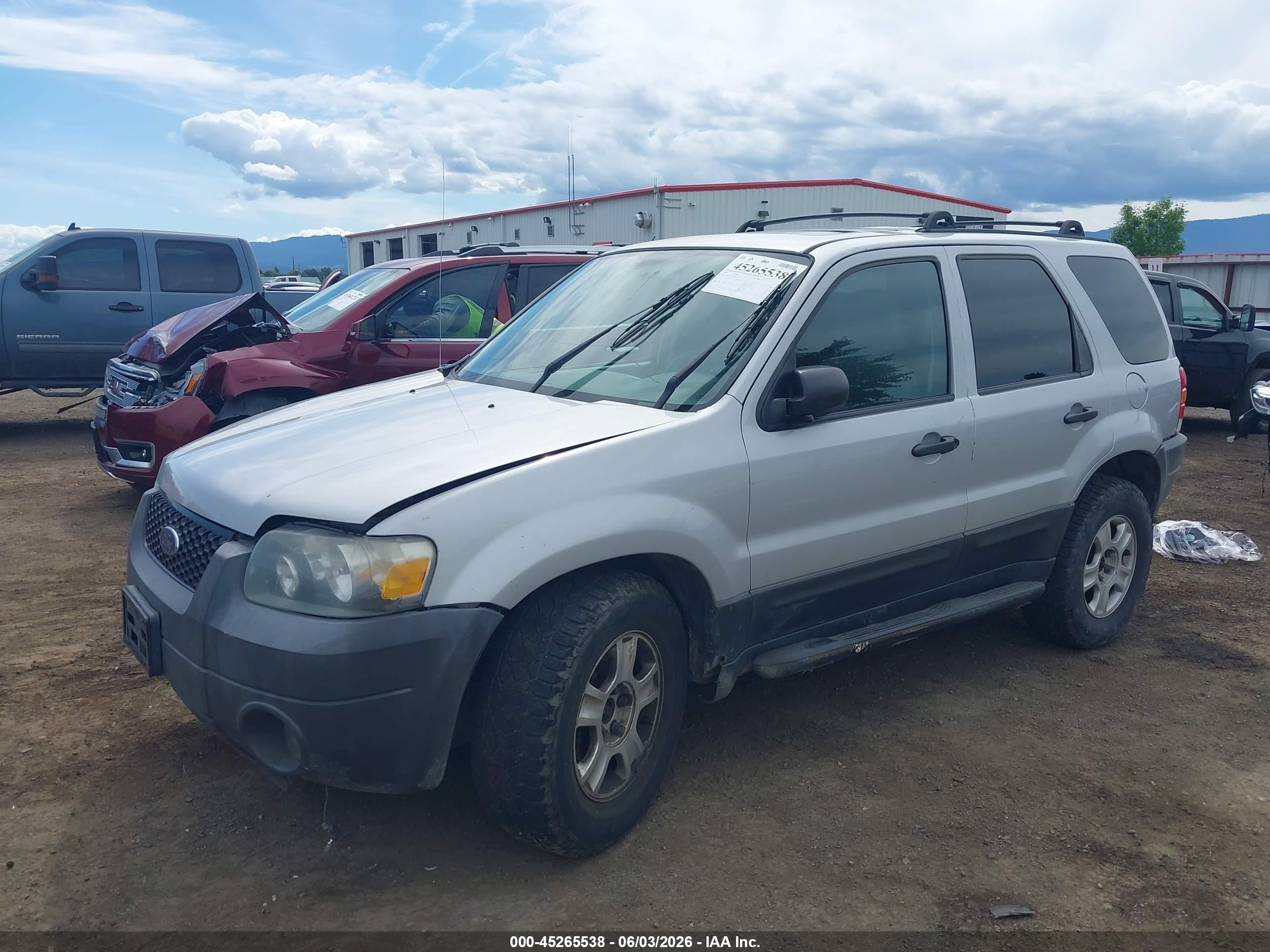 2004 Ford Escape Xlt Silver vin: 1FMCU931X4KB12210