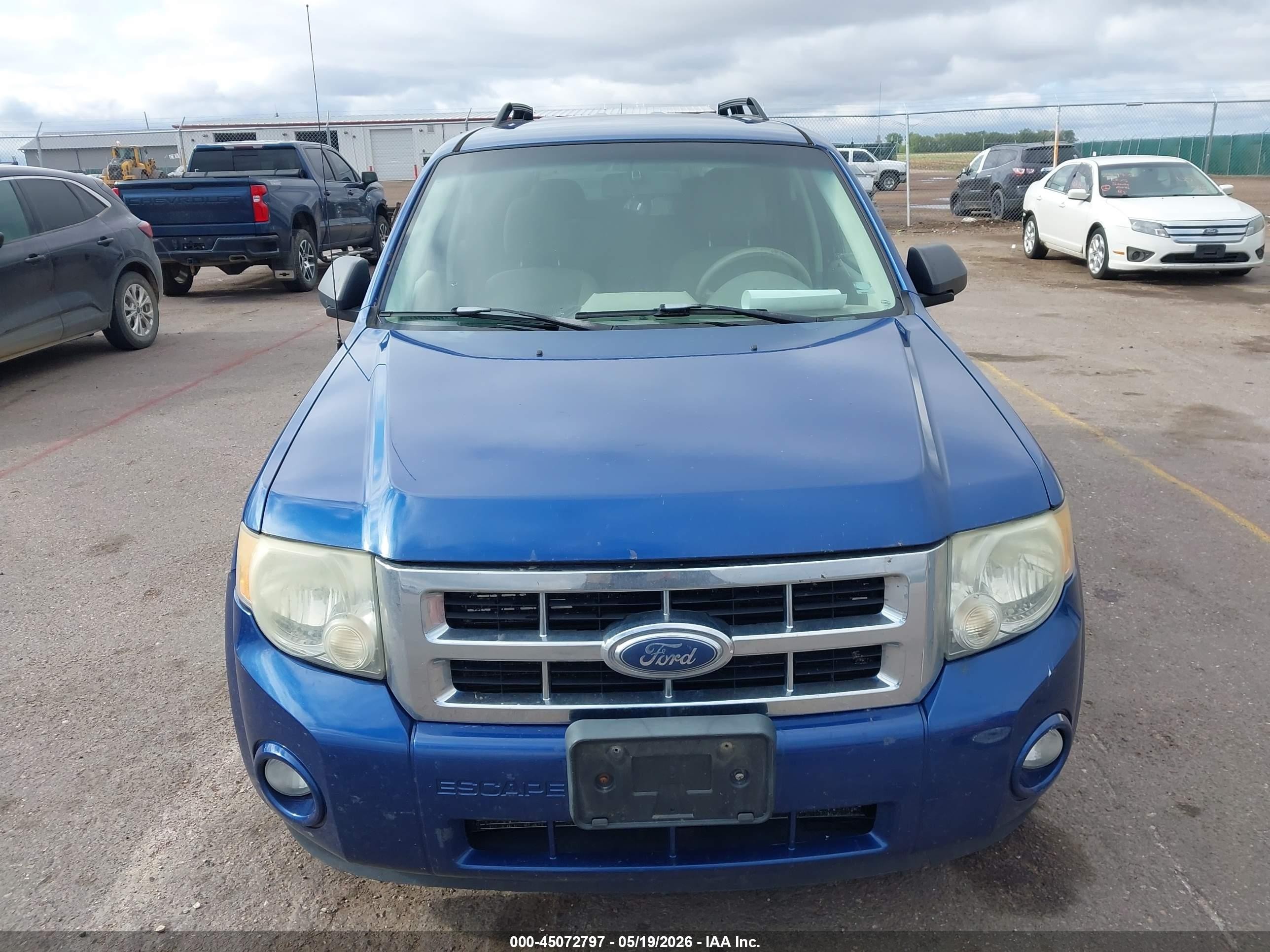 2008 Ford Escape Xlt Синий vin: 1FMCU931X8KA09231