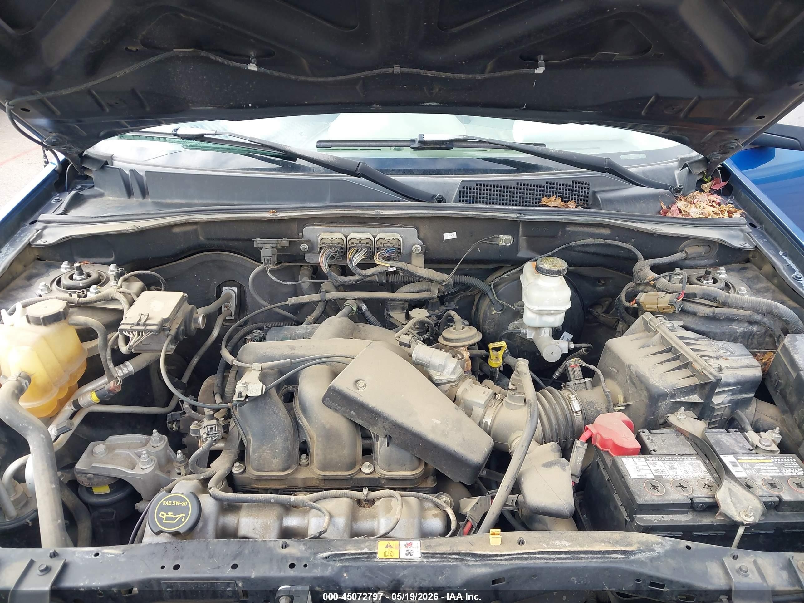 2008 Ford Escape Xlt Синий vin: 1FMCU931X8KA09231