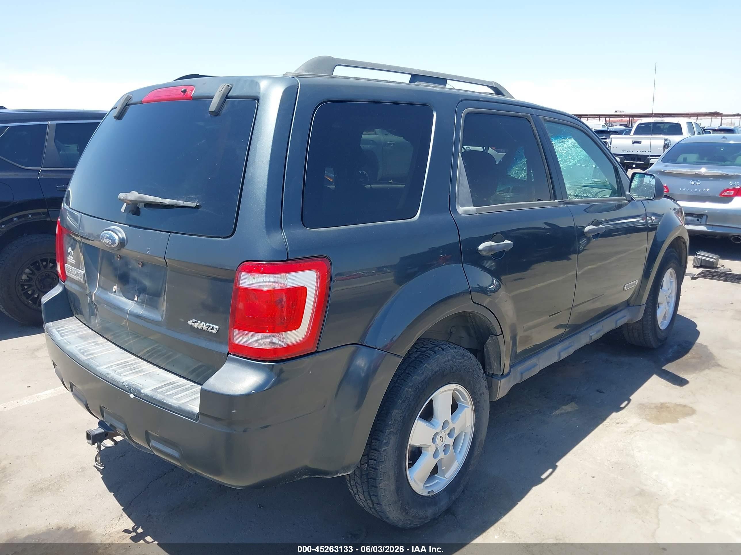 2008 Ford Escape Xlt Зеленый vin: 1FMCU931X8KA46411