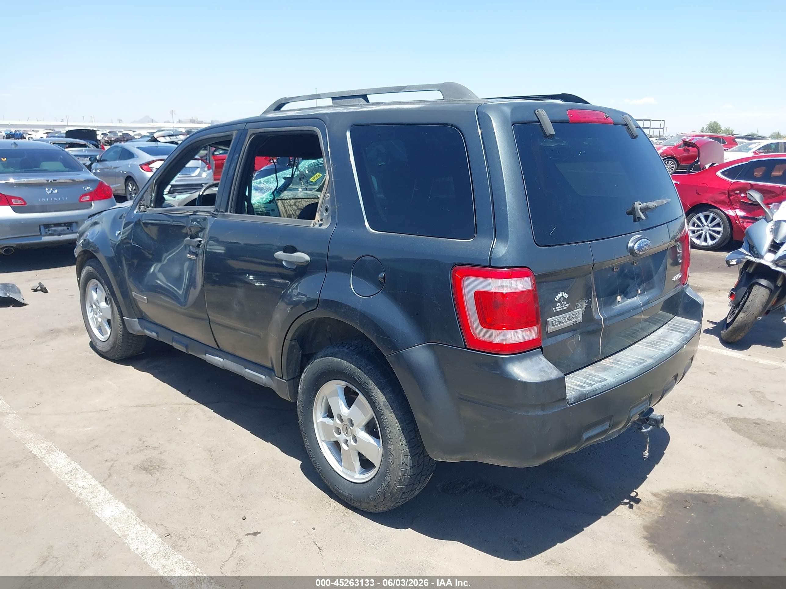 2008 Ford Escape Xlt Зеленый vin: 1FMCU931X8KA46411