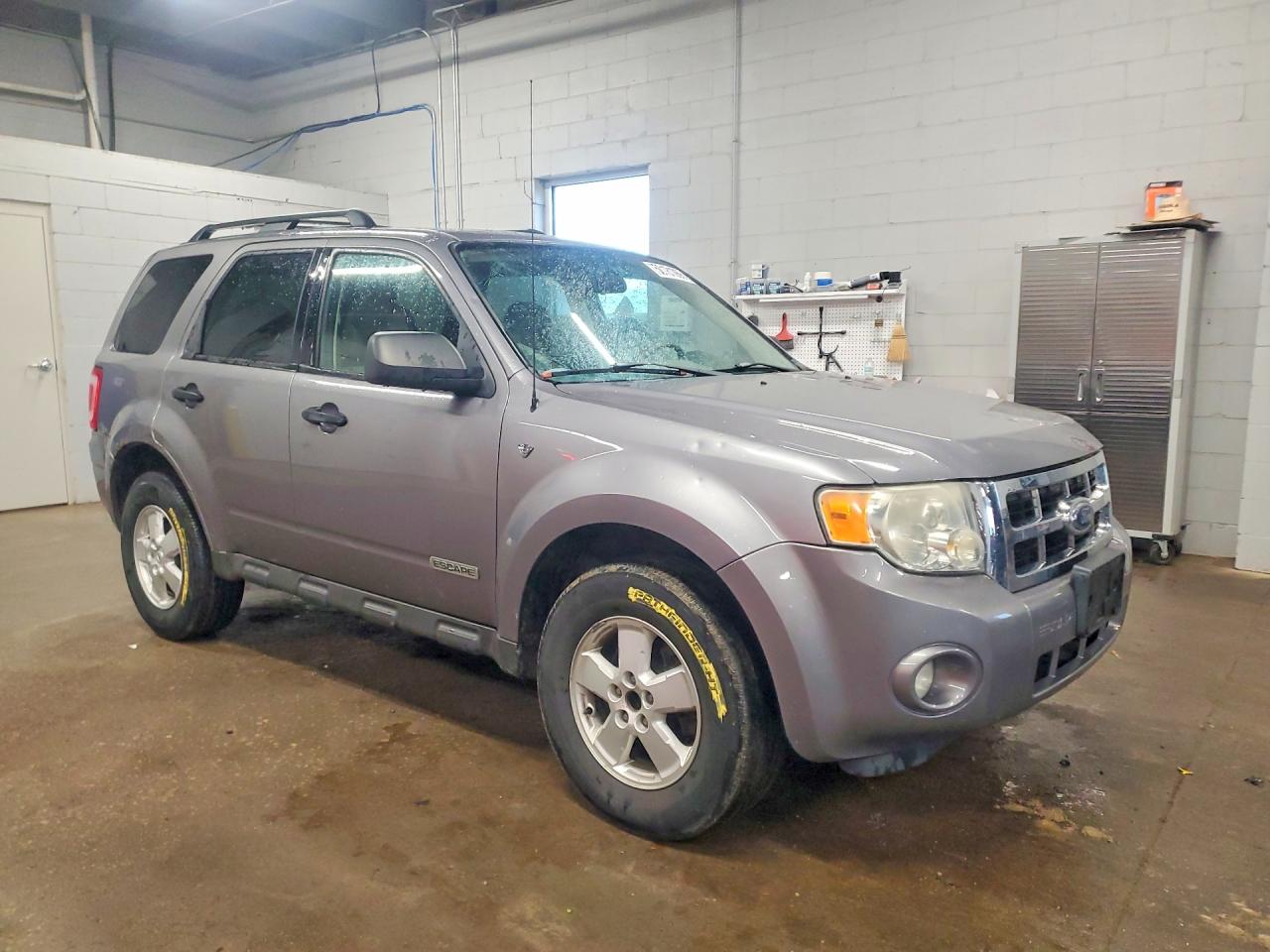2008 Ford Escape Xlt Gray vin: 1FMCU931X8KC17836