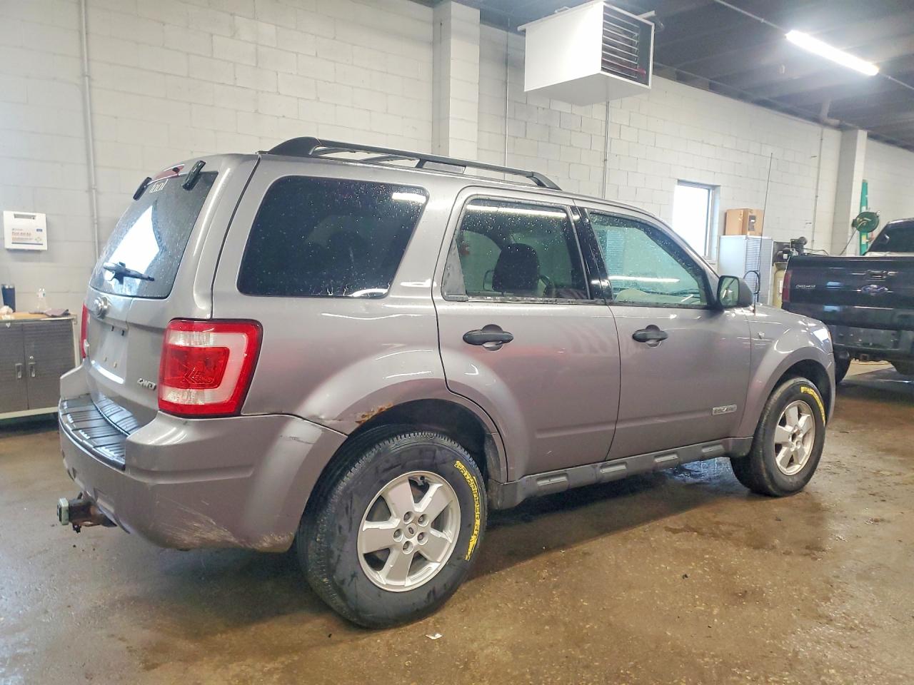 2008 Ford Escape Xlt Gray vin: 1FMCU931X8KC17836