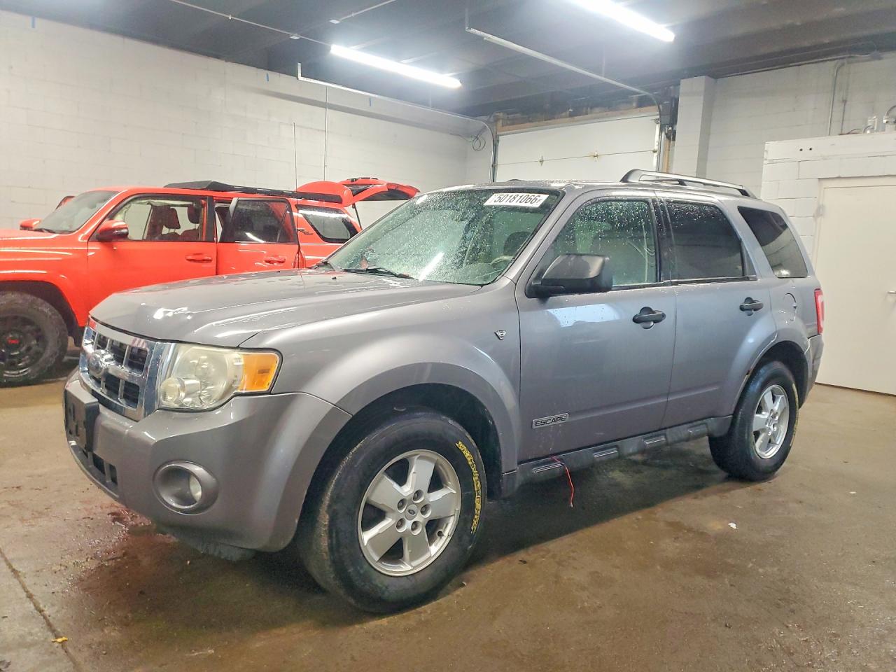 2008 Ford Escape Xlt Gray vin: 1FMCU931X8KC17836