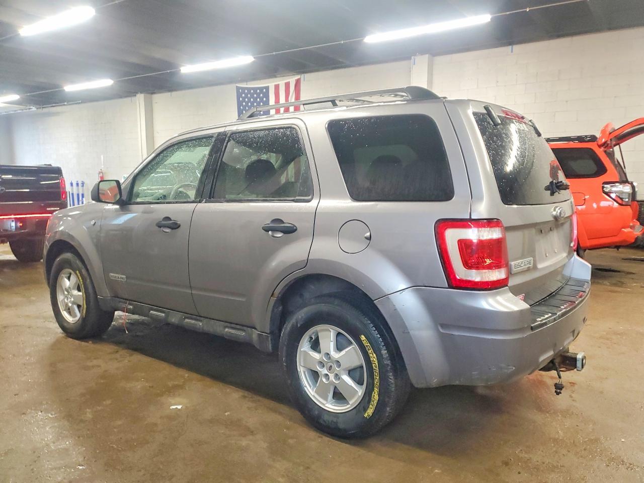 2008 Ford Escape Xlt Gray vin: 1FMCU931X8KC17836