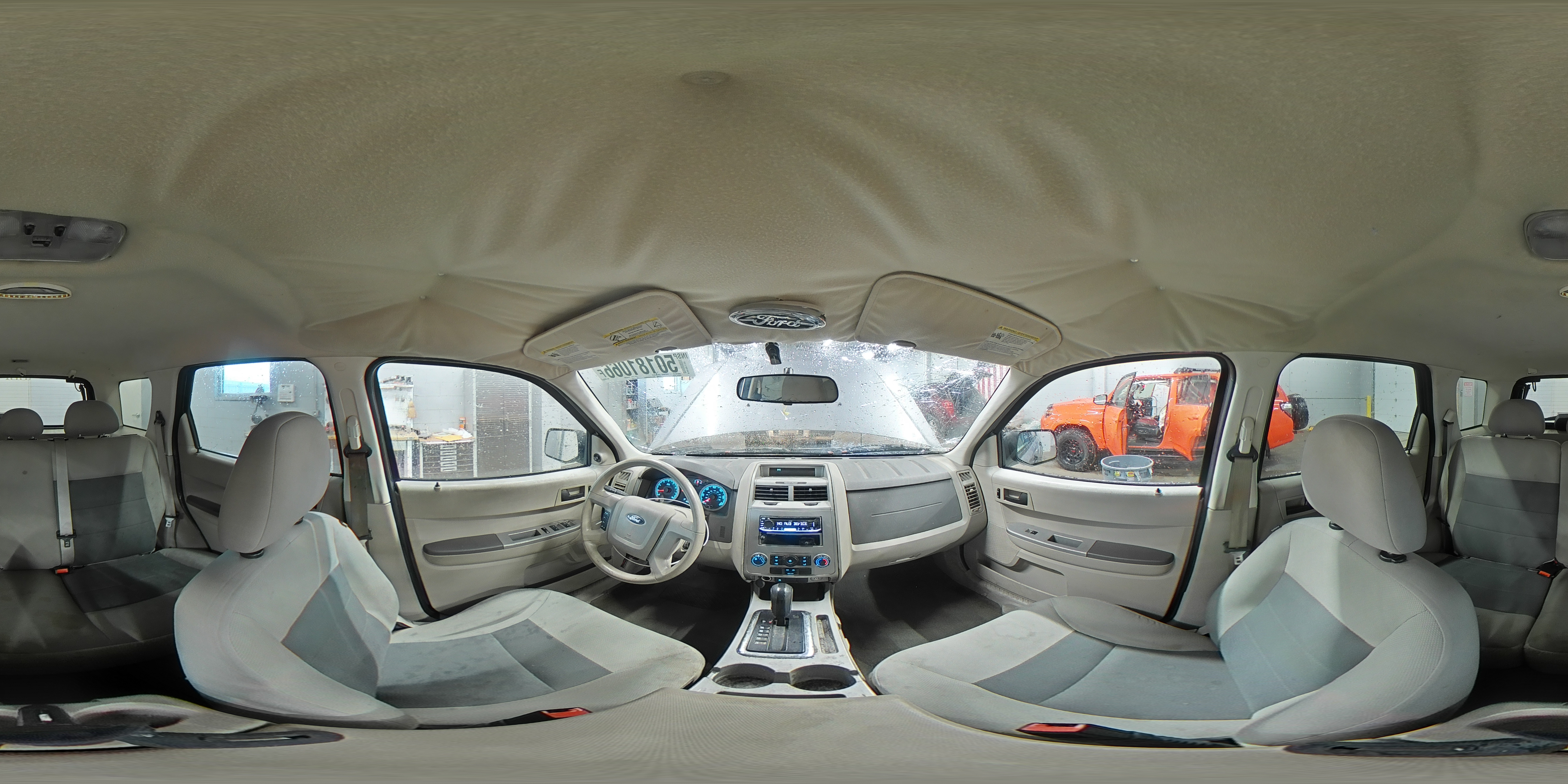 2008 Ford Escape Xlt Gray vin: 1FMCU931X8KC17836