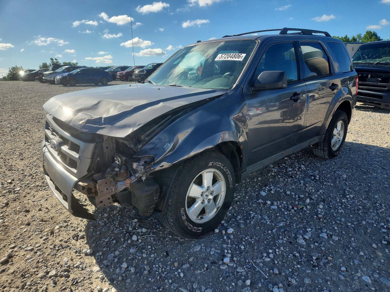 2009 Ford Escape Xlt Gray vin: 1FMCU93709KB55515