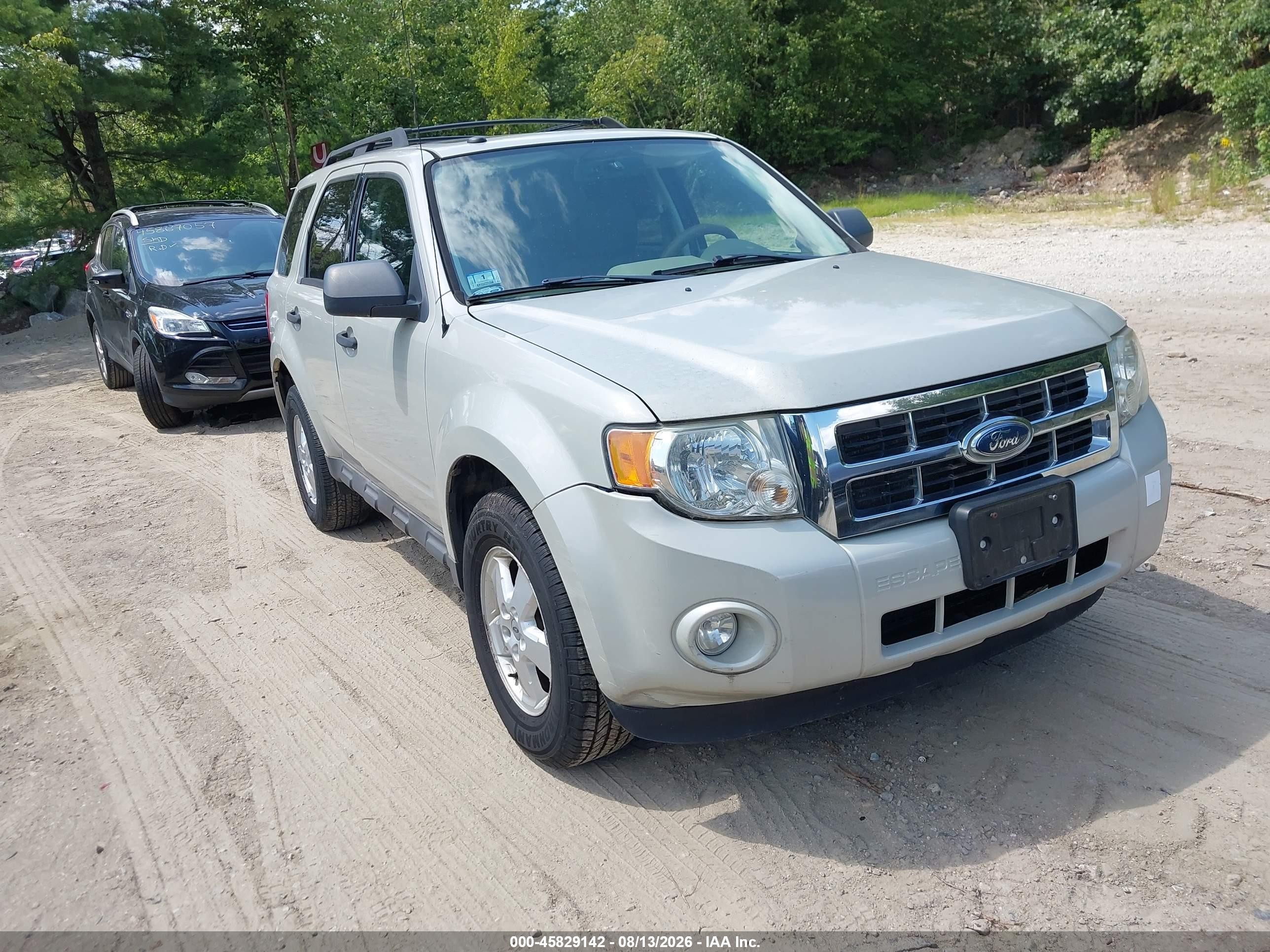 2009 Ford Escape Xlt Beige vin: 1FMCU93729KA44450