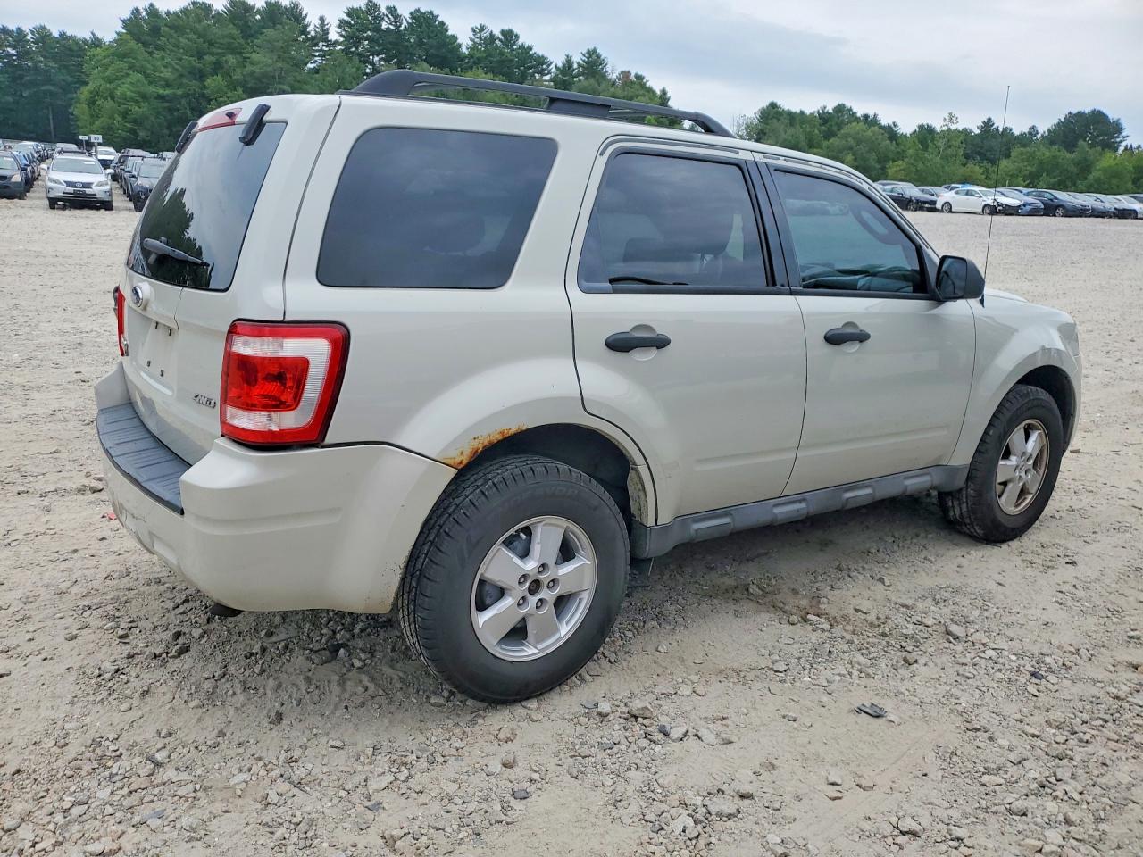 2009 Ford Escape Xlt White vin: 1FMCU93759KA63705