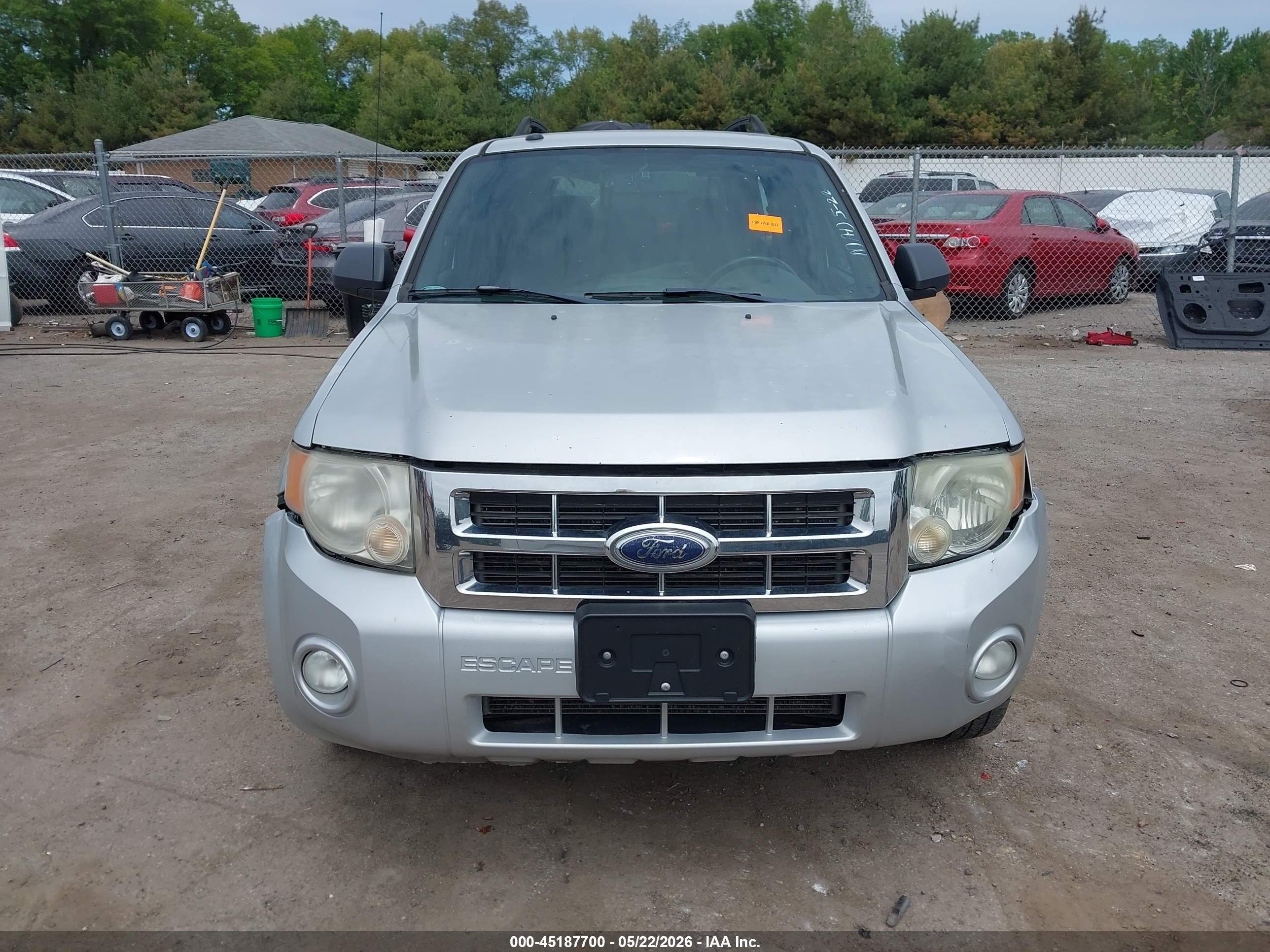 2009 Ford Escape Xlt Gray vin: 1FMCU93759KA74932