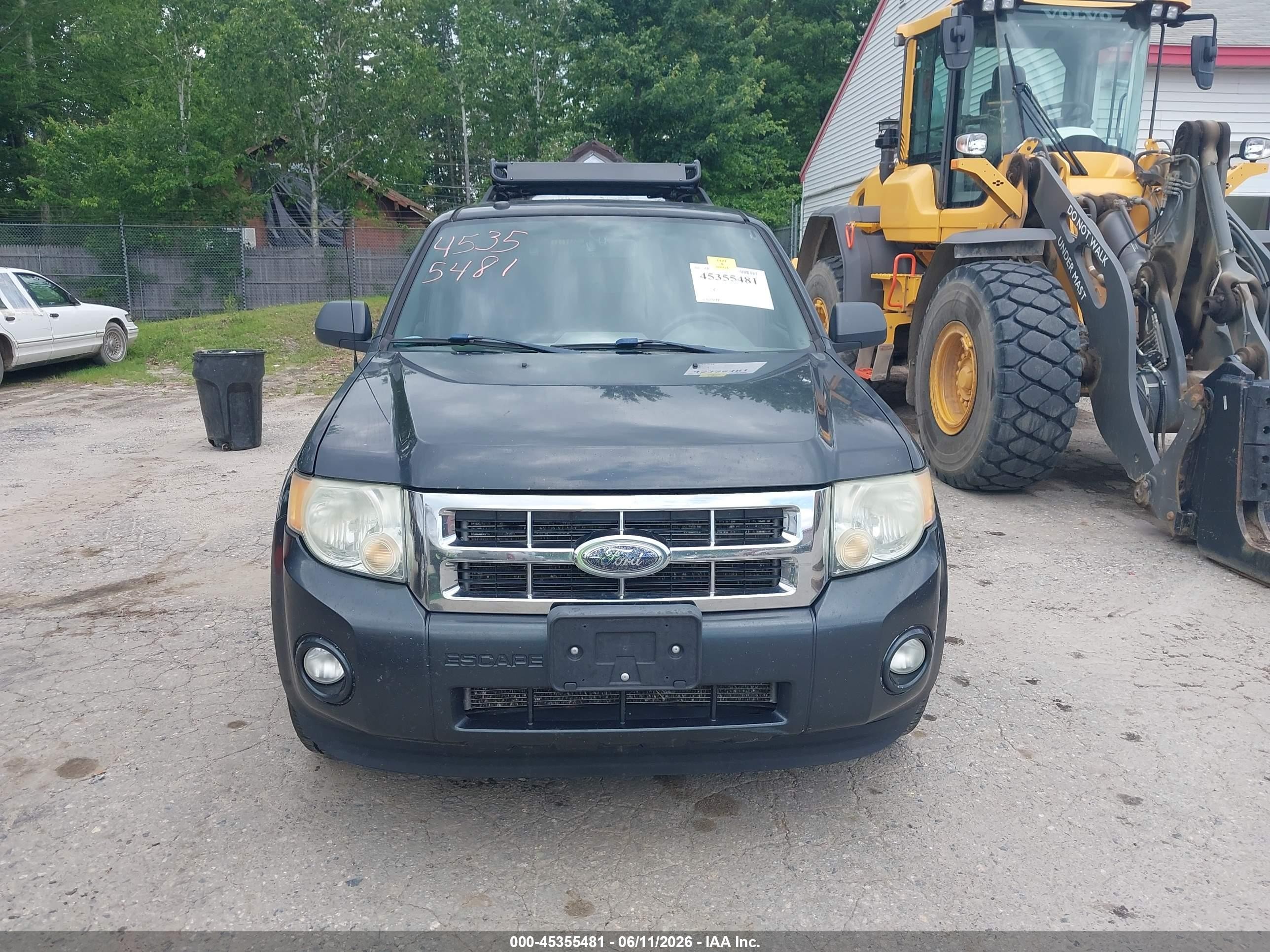 2009 Ford Escape Xlt Gray vin: 1FMCU93769KC03356