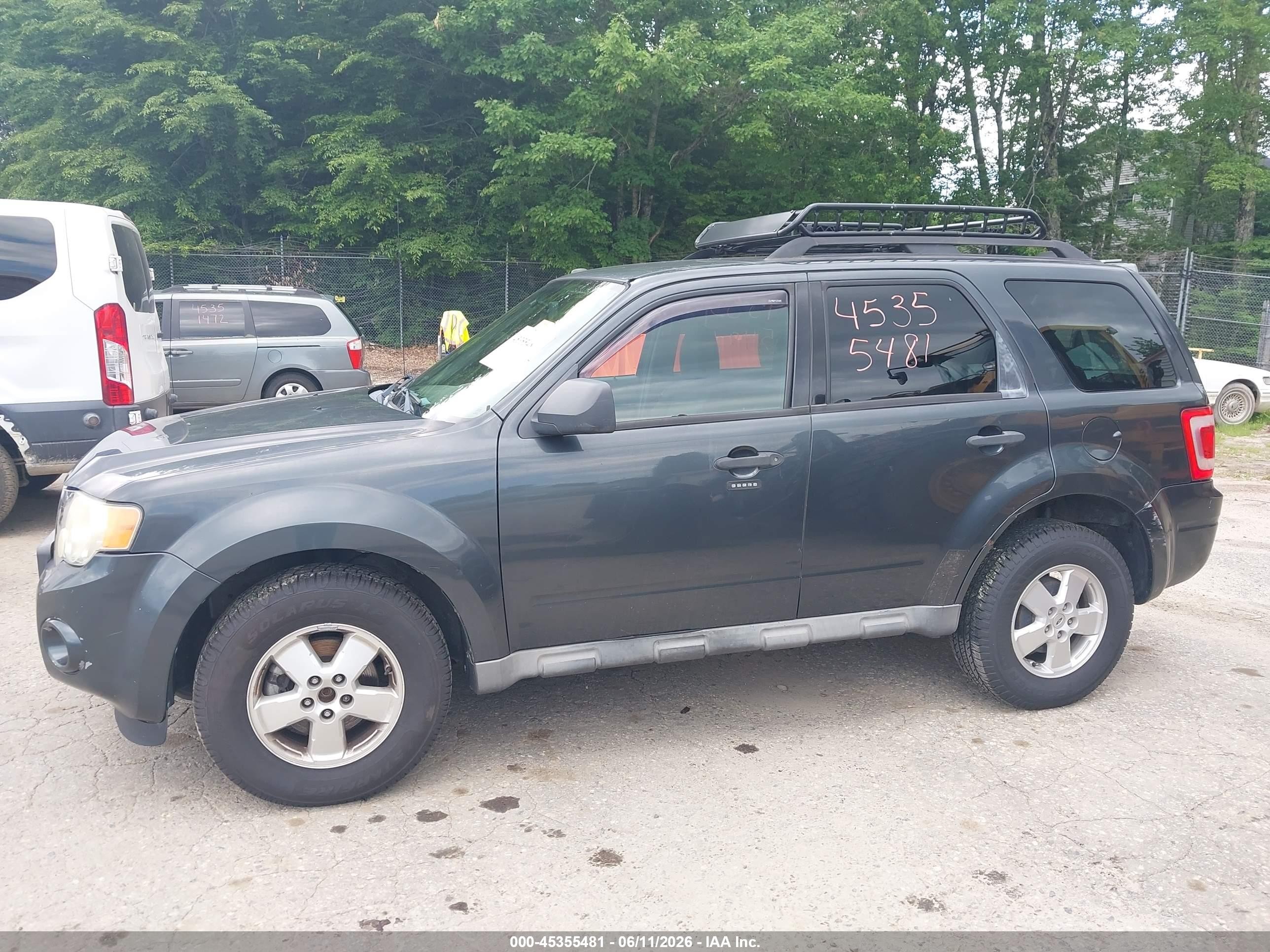 2009 Ford Escape Xlt Gray vin: 1FMCU93769KC03356