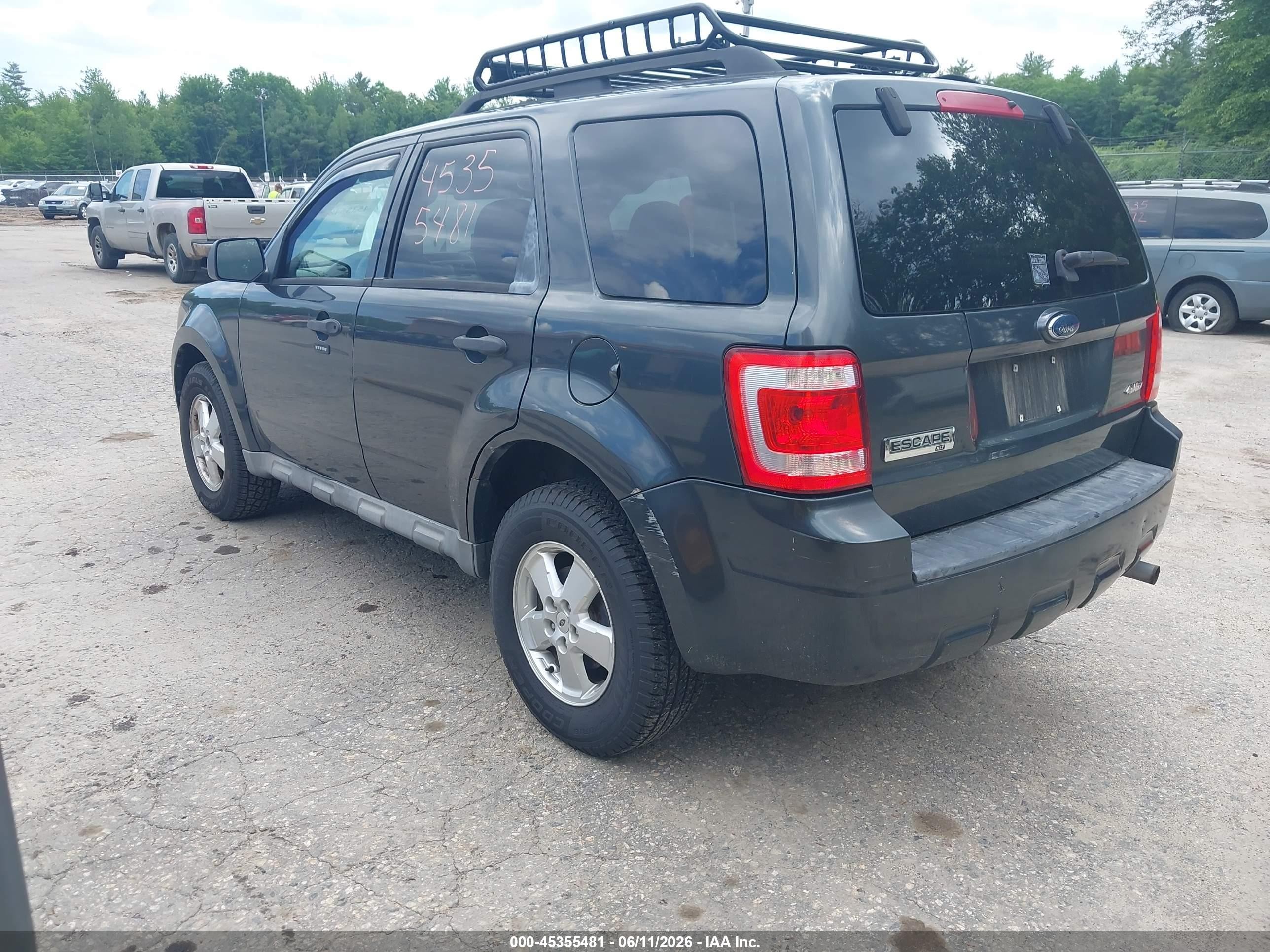 2009 Ford Escape Xlt Gray vin: 1FMCU93769KC03356