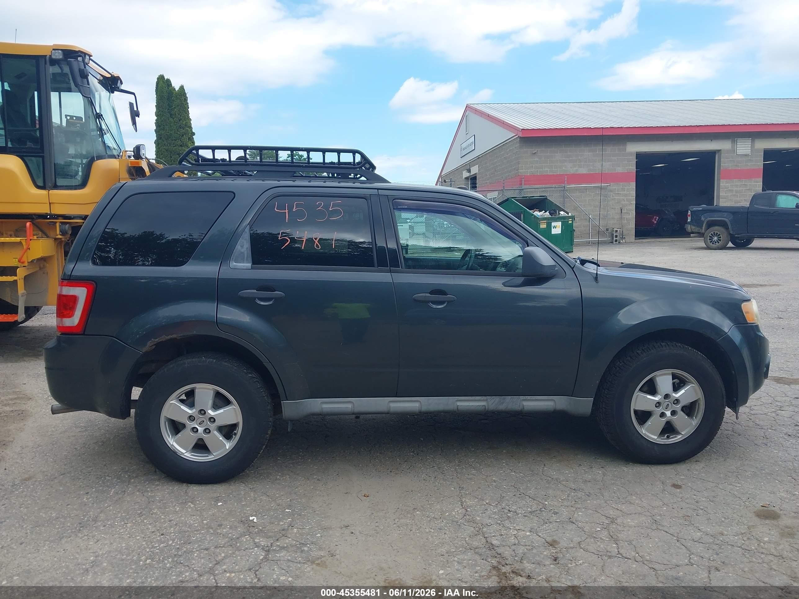 2009 Ford Escape Xlt Gray vin: 1FMCU93769KC03356