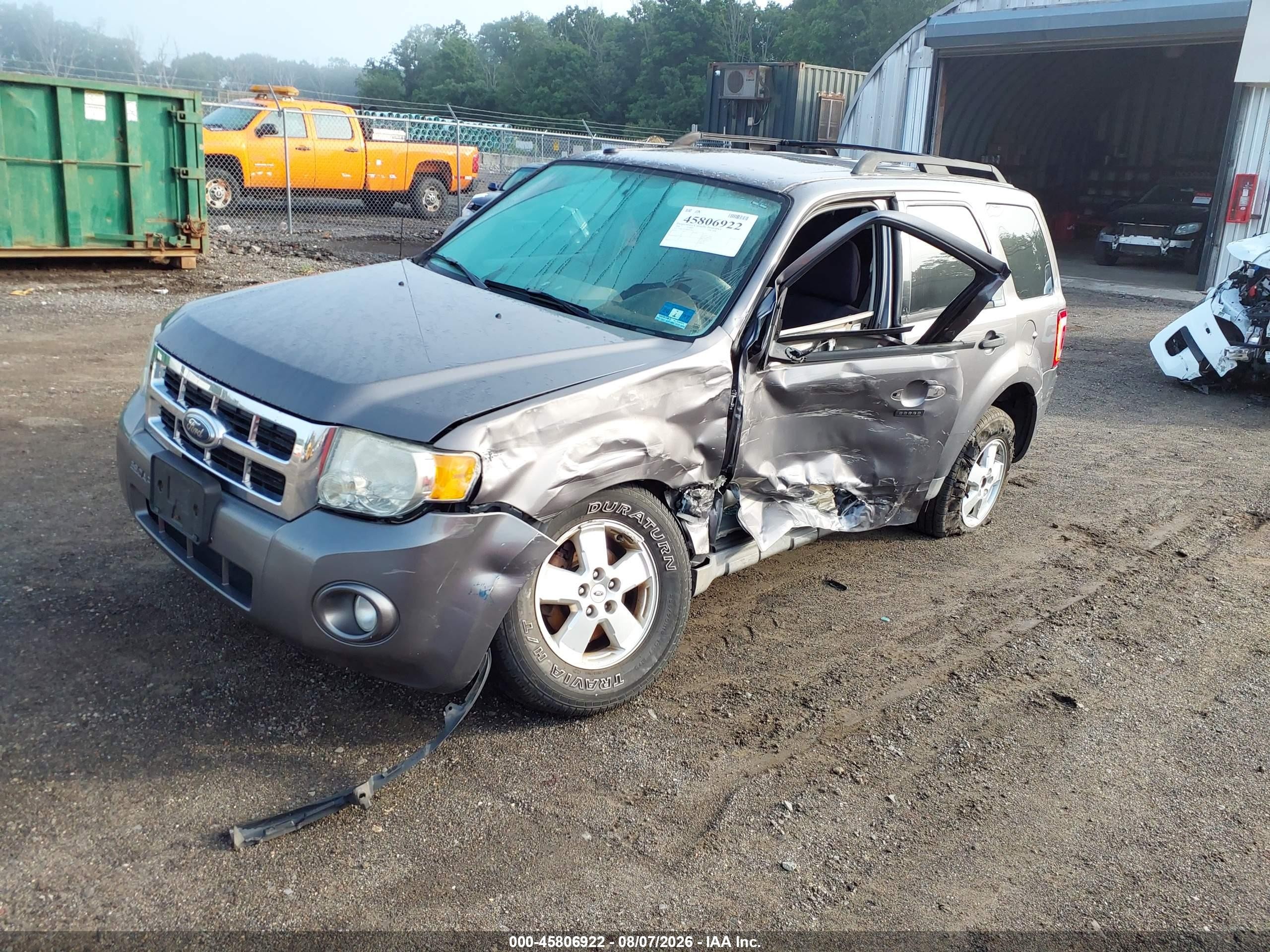 2009 Ford Escape Xlt Gray vin: 1FMCU93789KB21631