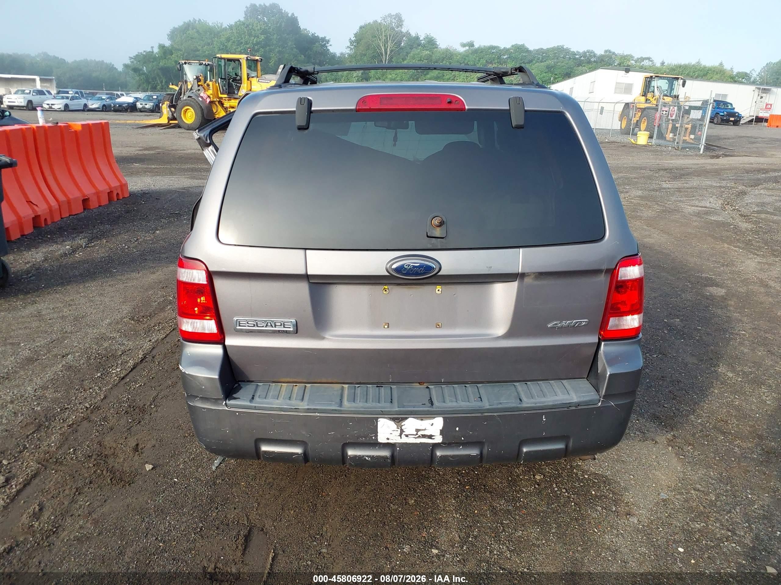 2009 Ford Escape Xlt Gray vin: 1FMCU93789KB21631
