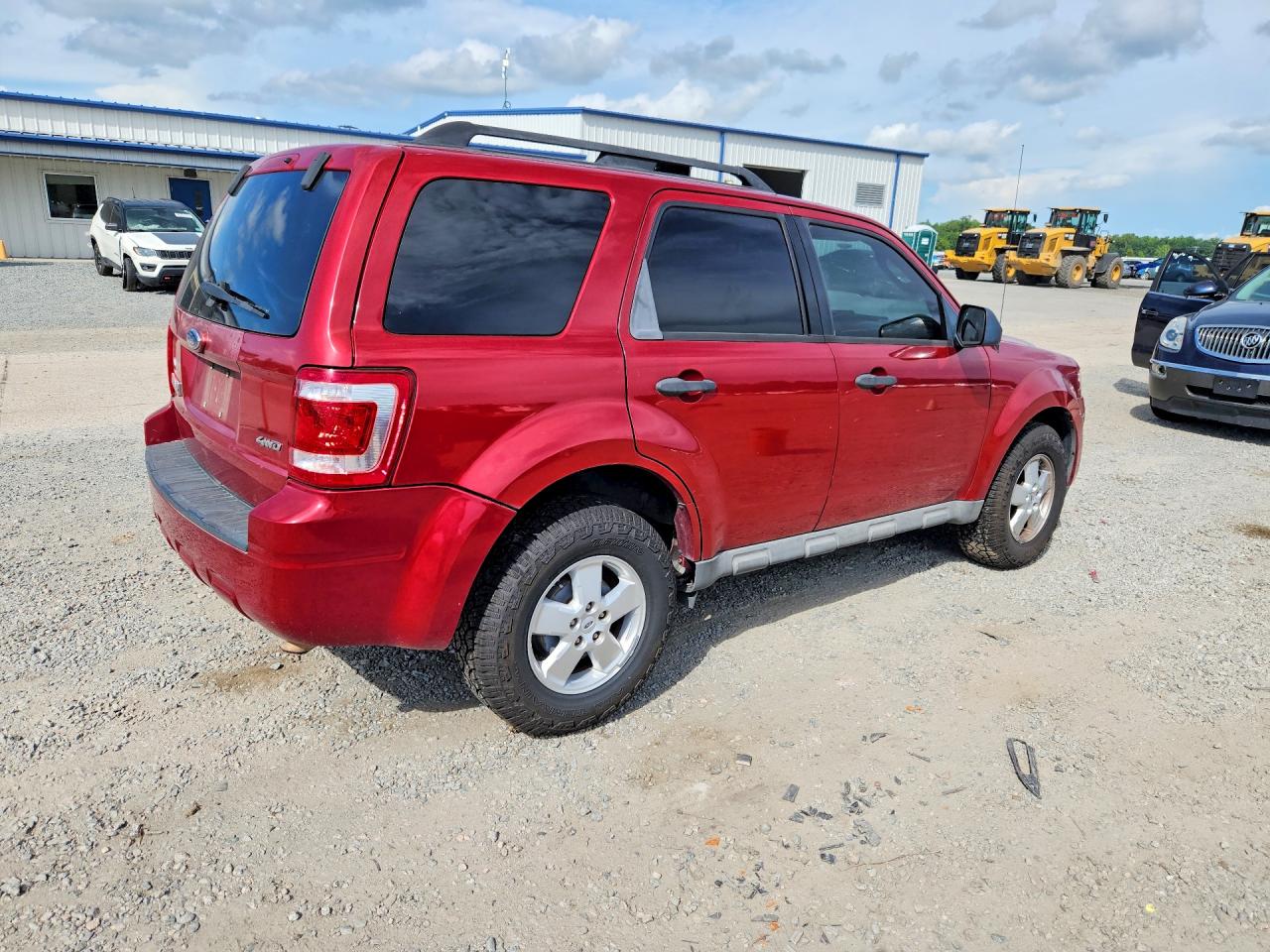 2009 Ford Escape Xlt Burgundy vin: 1FMCU93799KB00691