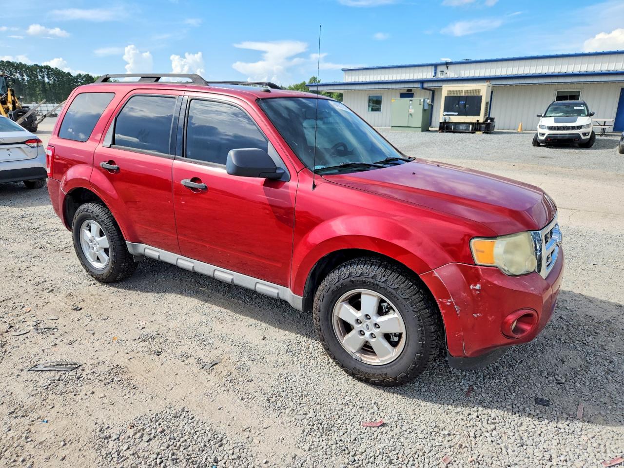 2009 Ford Escape Xlt Burgundy vin: 1FMCU93799KB00691