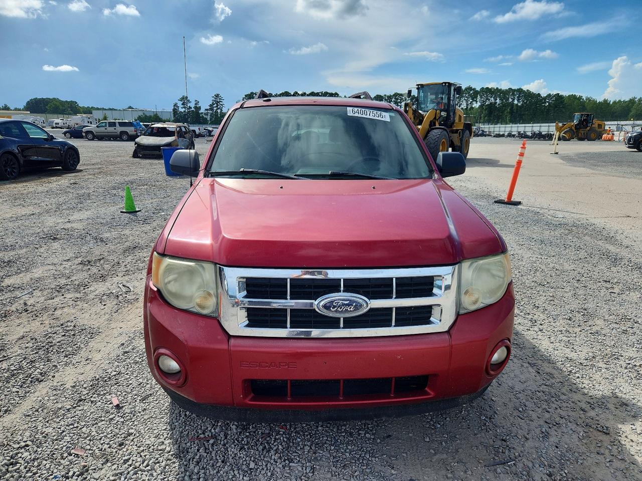 2009 Ford Escape Xlt Burgundy vin: 1FMCU93799KB00691