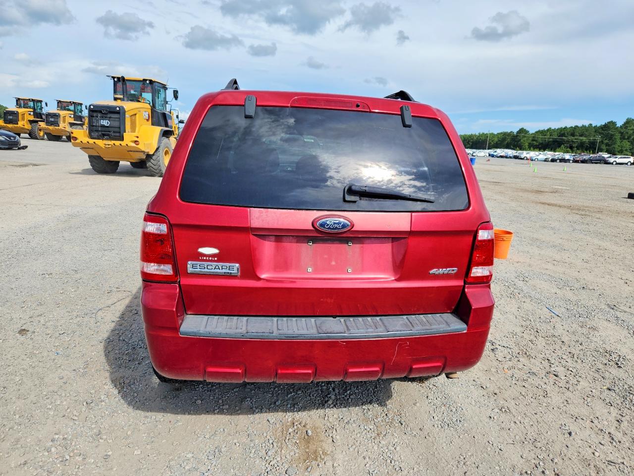 2009 Ford Escape Xlt Burgundy vin: 1FMCU93799KB00691