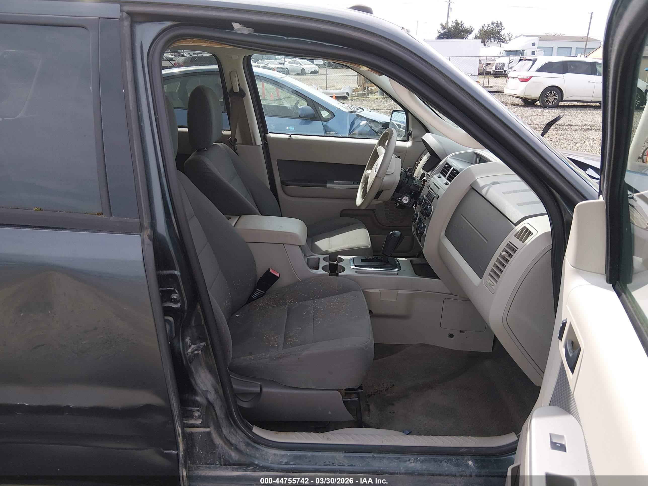 2009 Ford Escape Xlt Gray vin: 1FMCU93G09KC49894