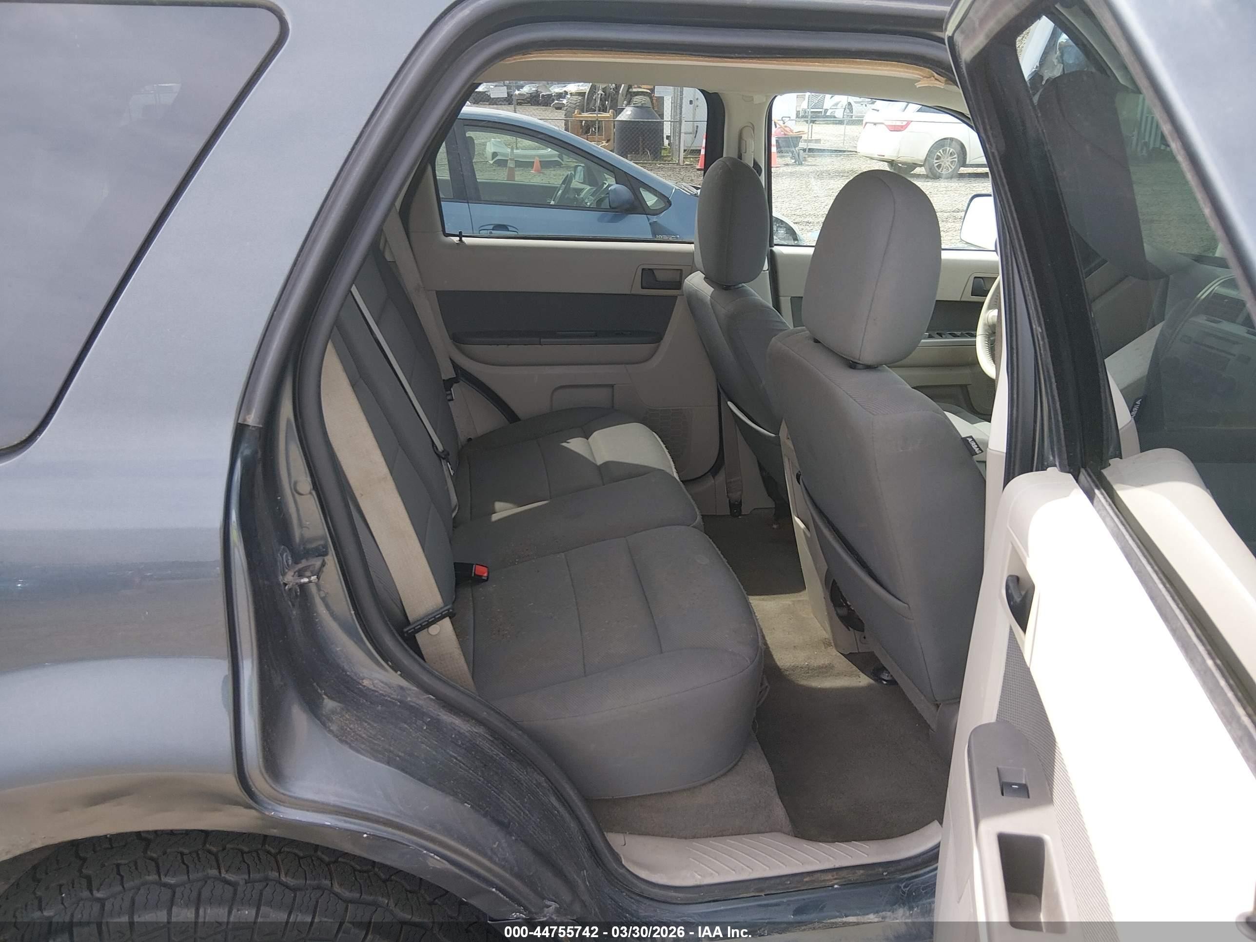 2009 Ford Escape Xlt Gray vin: 1FMCU93G09KC49894
