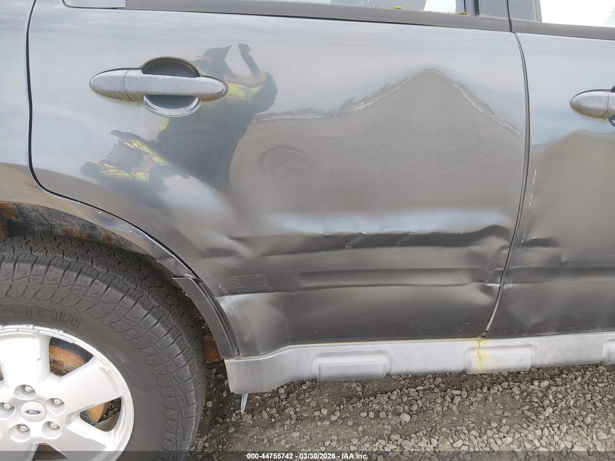 2009 Ford Escape Xlt Gray vin: 1FMCU93G09KC49894