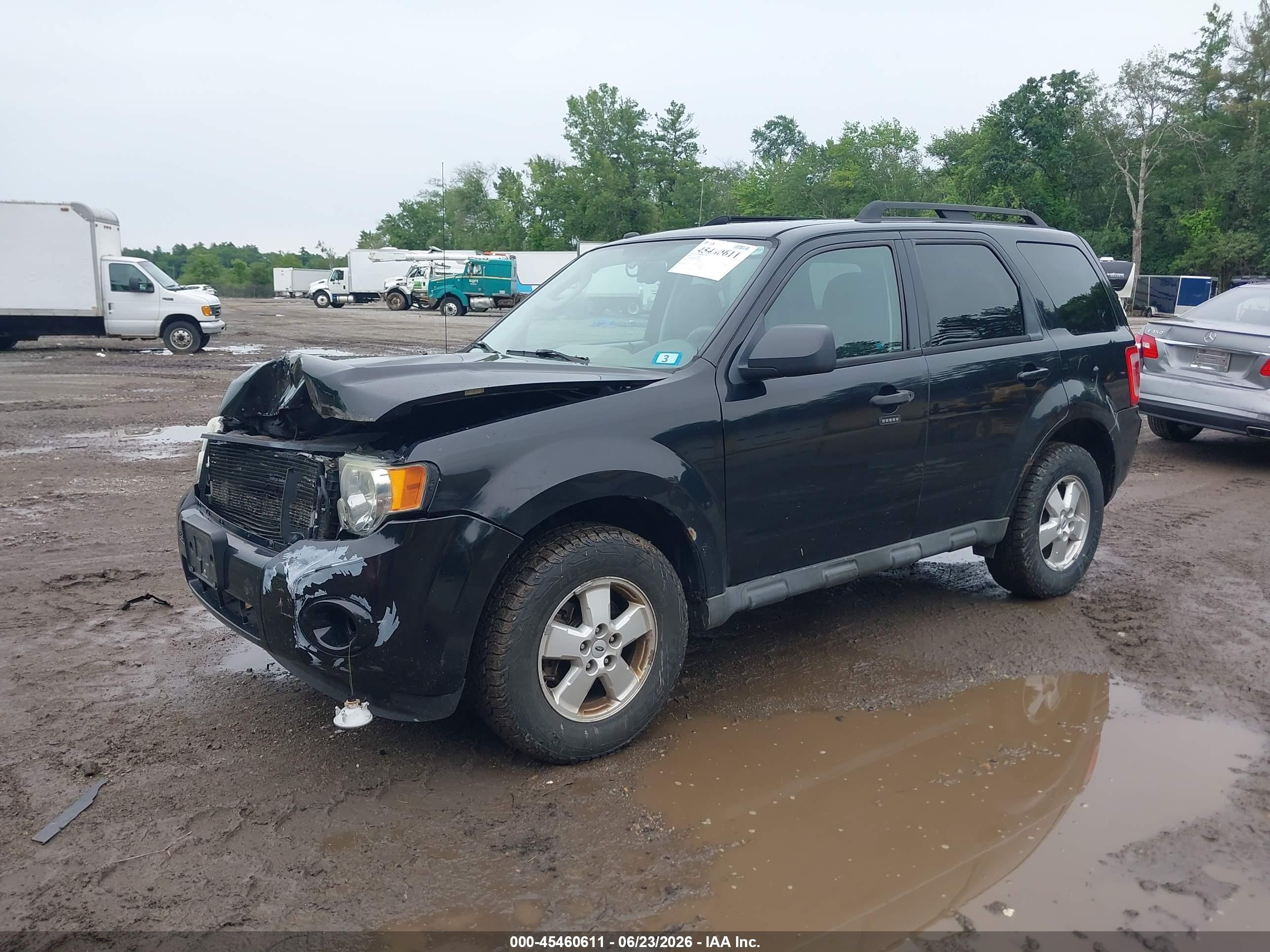 2009 Ford Escape Xlt Black vin: 1FMCU93G09KD04800