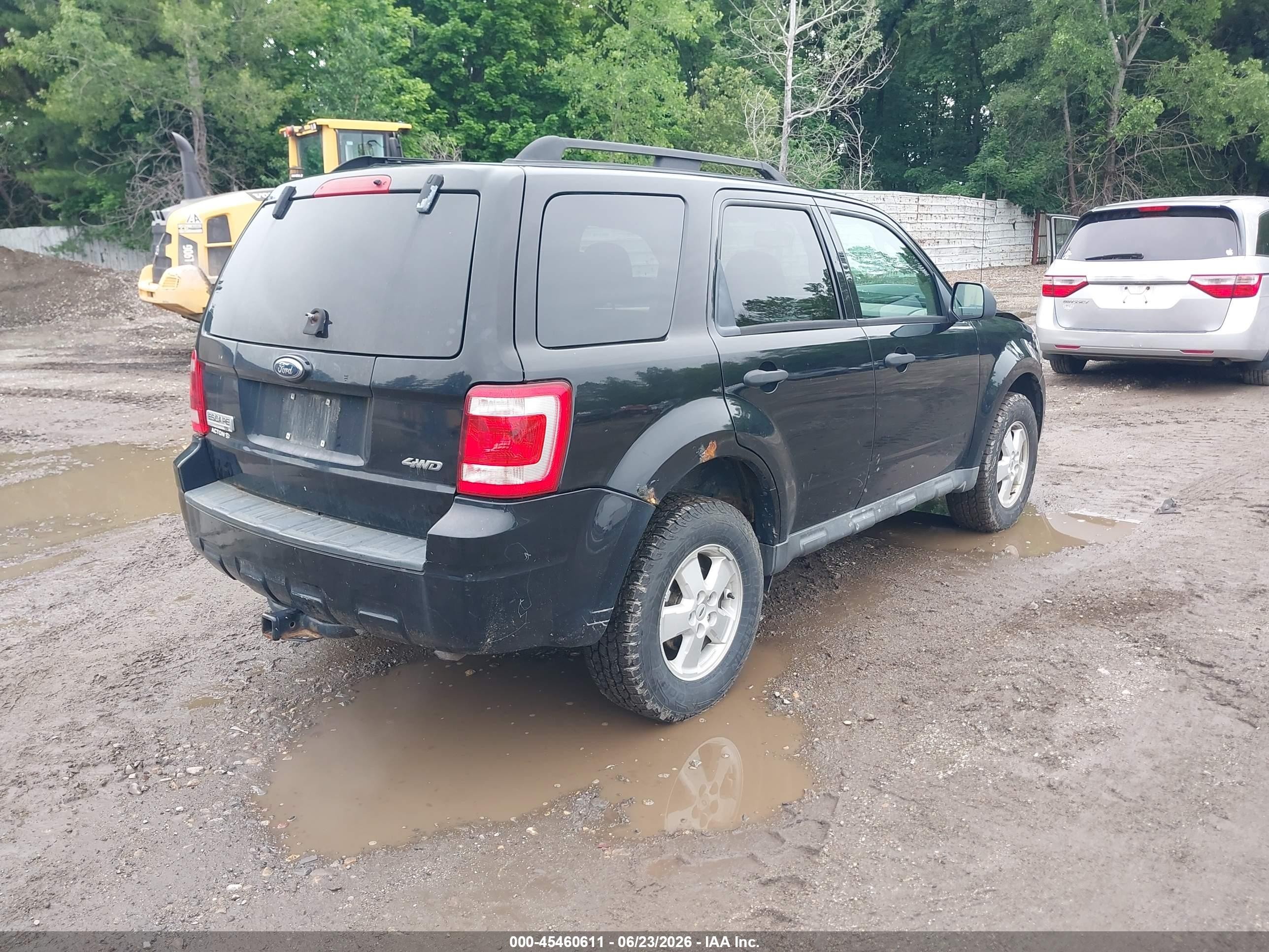 2009 Ford Escape Xlt Black vin: 1FMCU93G09KD04800