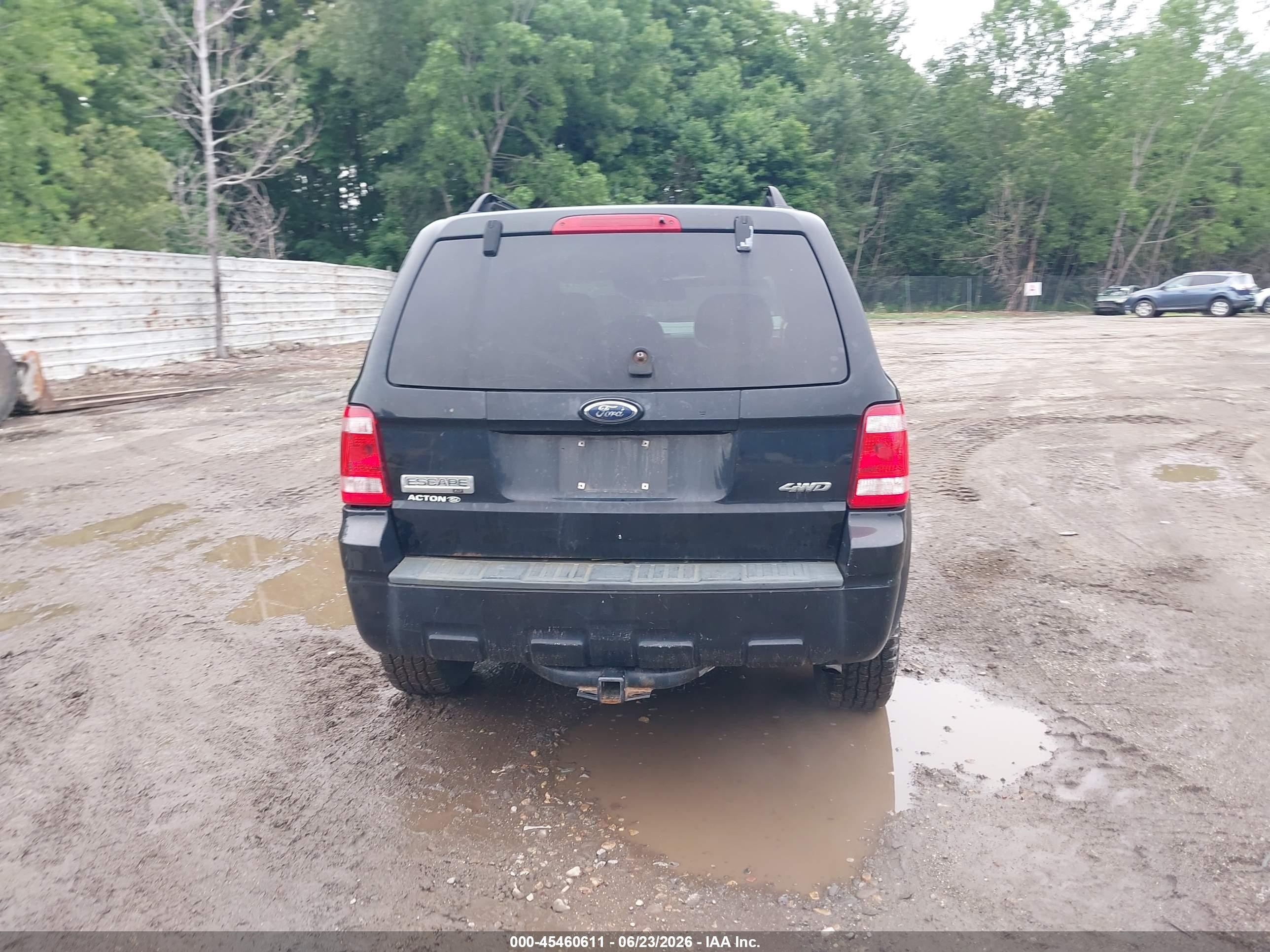 2009 Ford Escape Xlt Black vin: 1FMCU93G09KD04800