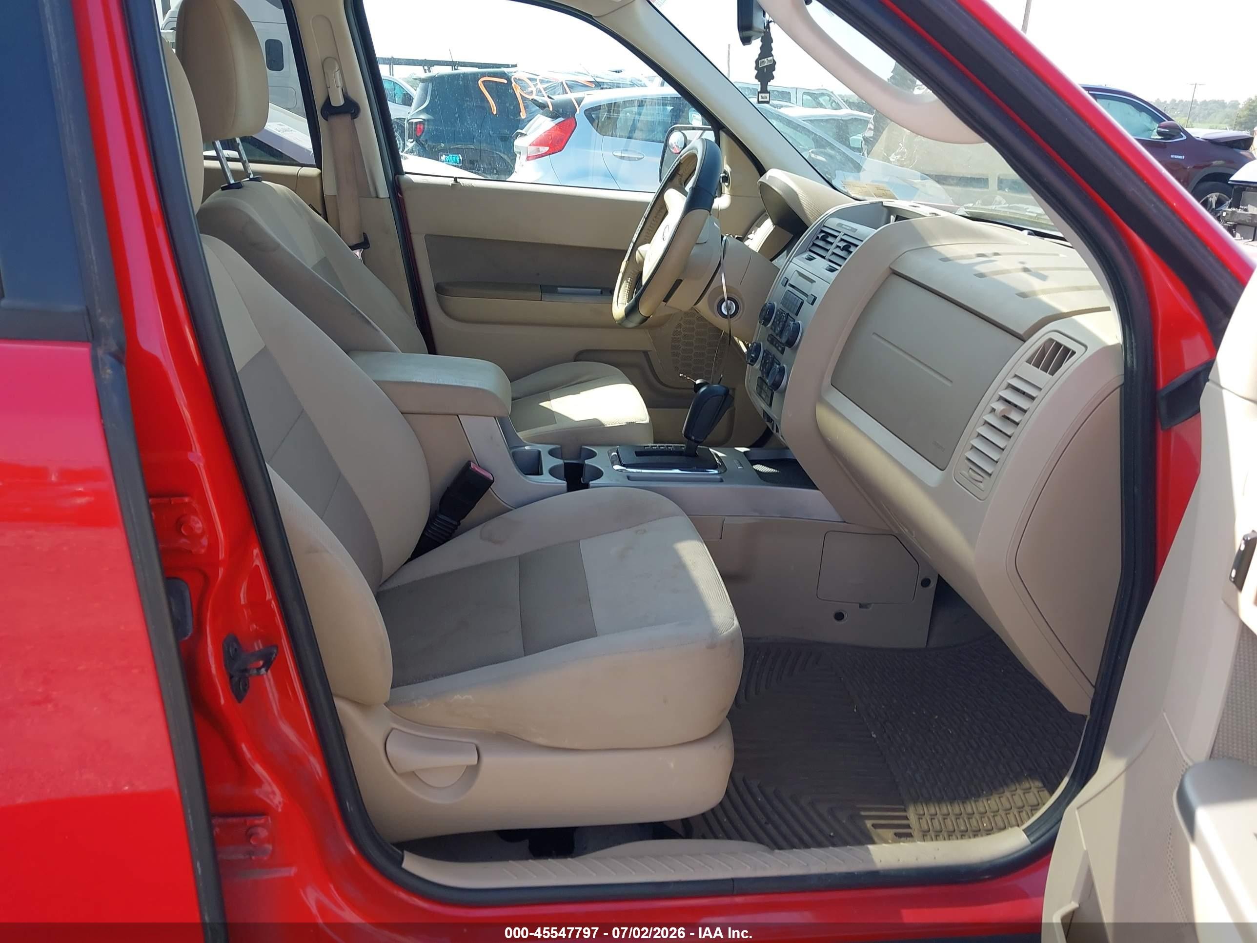 2009 Ford Escape Xlt Red vin: 1FMCU93G19KA57660