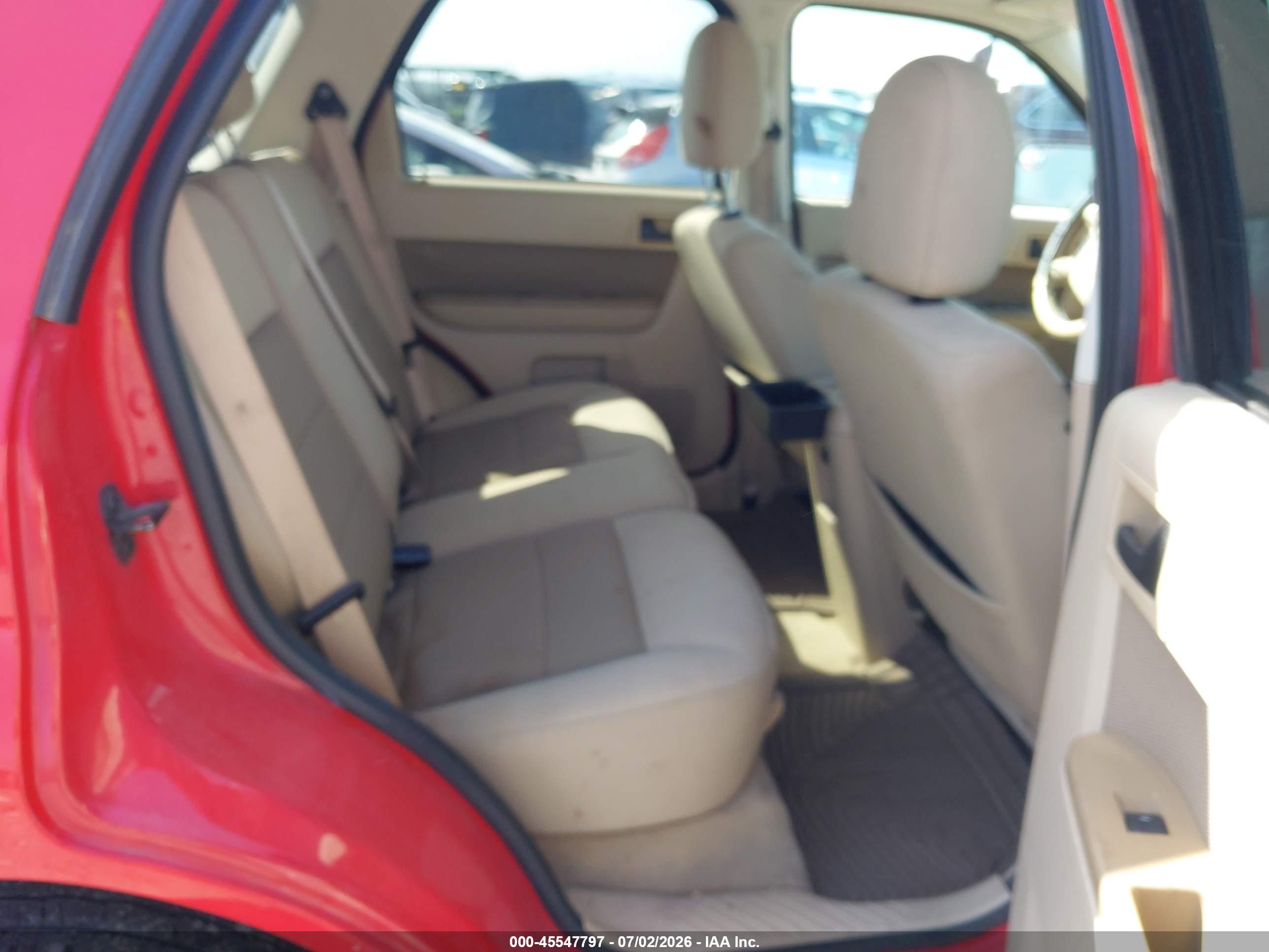 2009 Ford Escape Xlt Red vin: 1FMCU93G19KA57660