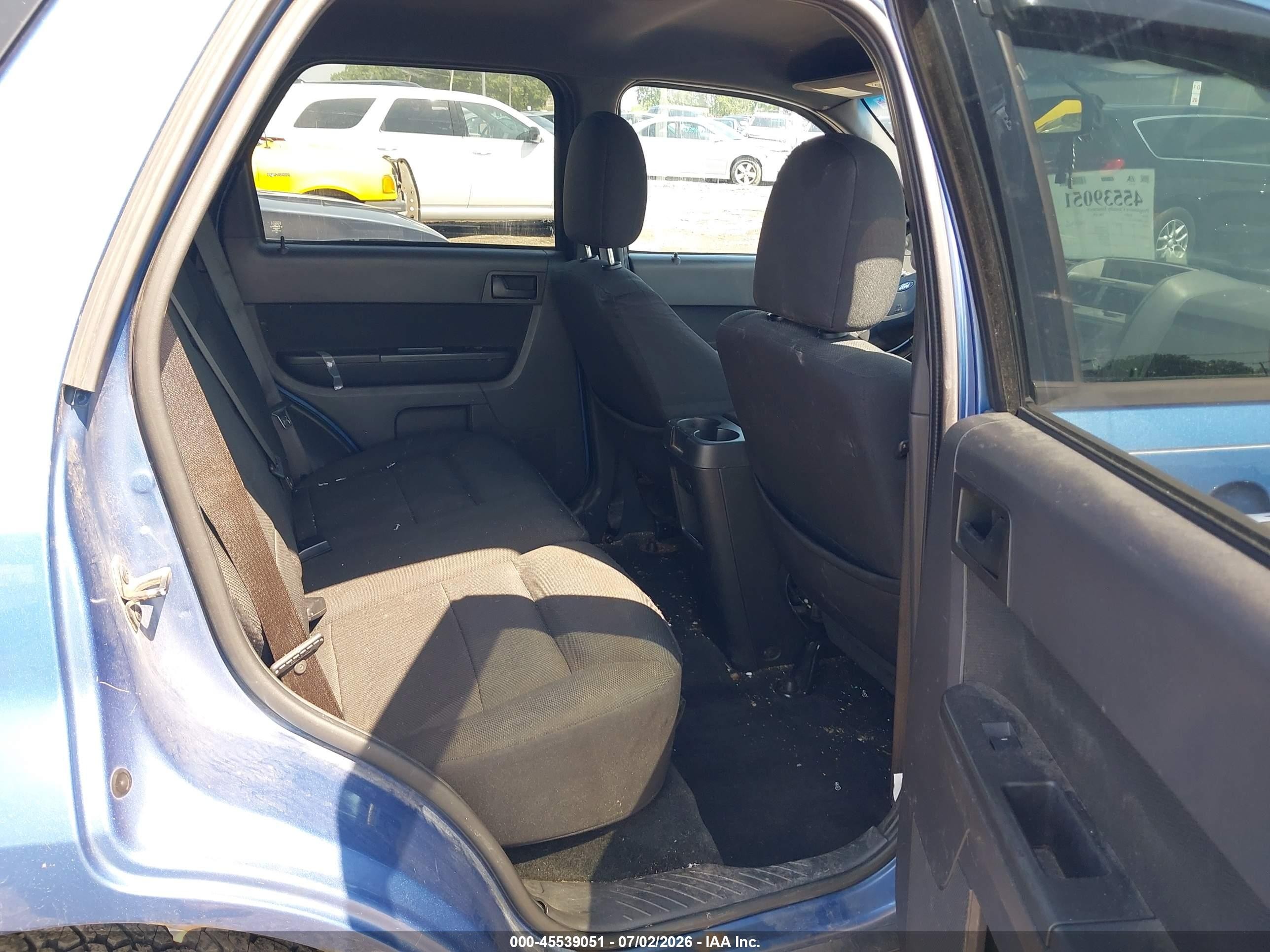 2009 Ford Escape Xlt Blue vin: 1FMCU93G19KA95230